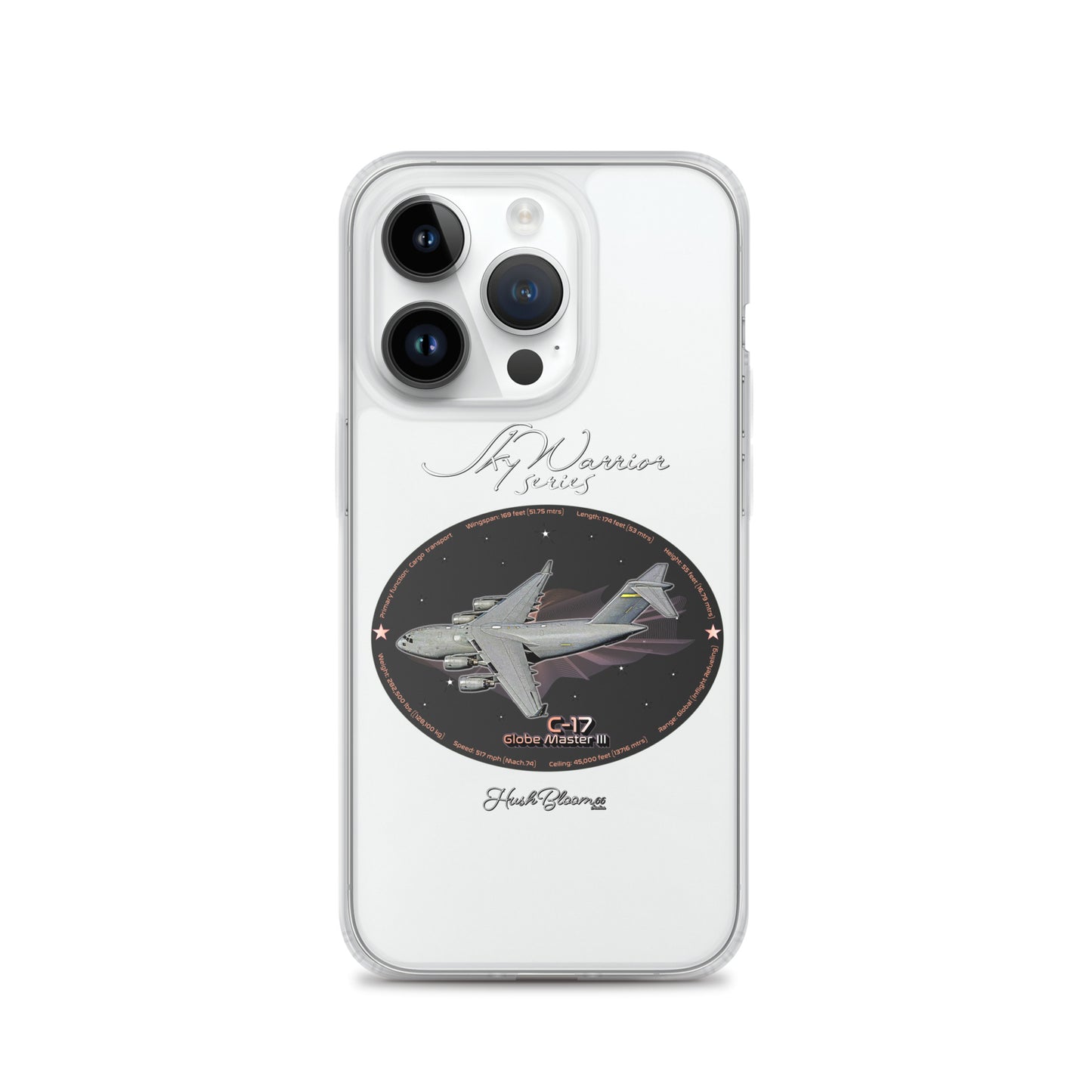 Clear - C17 Globe Master III Clear Case for iPhone