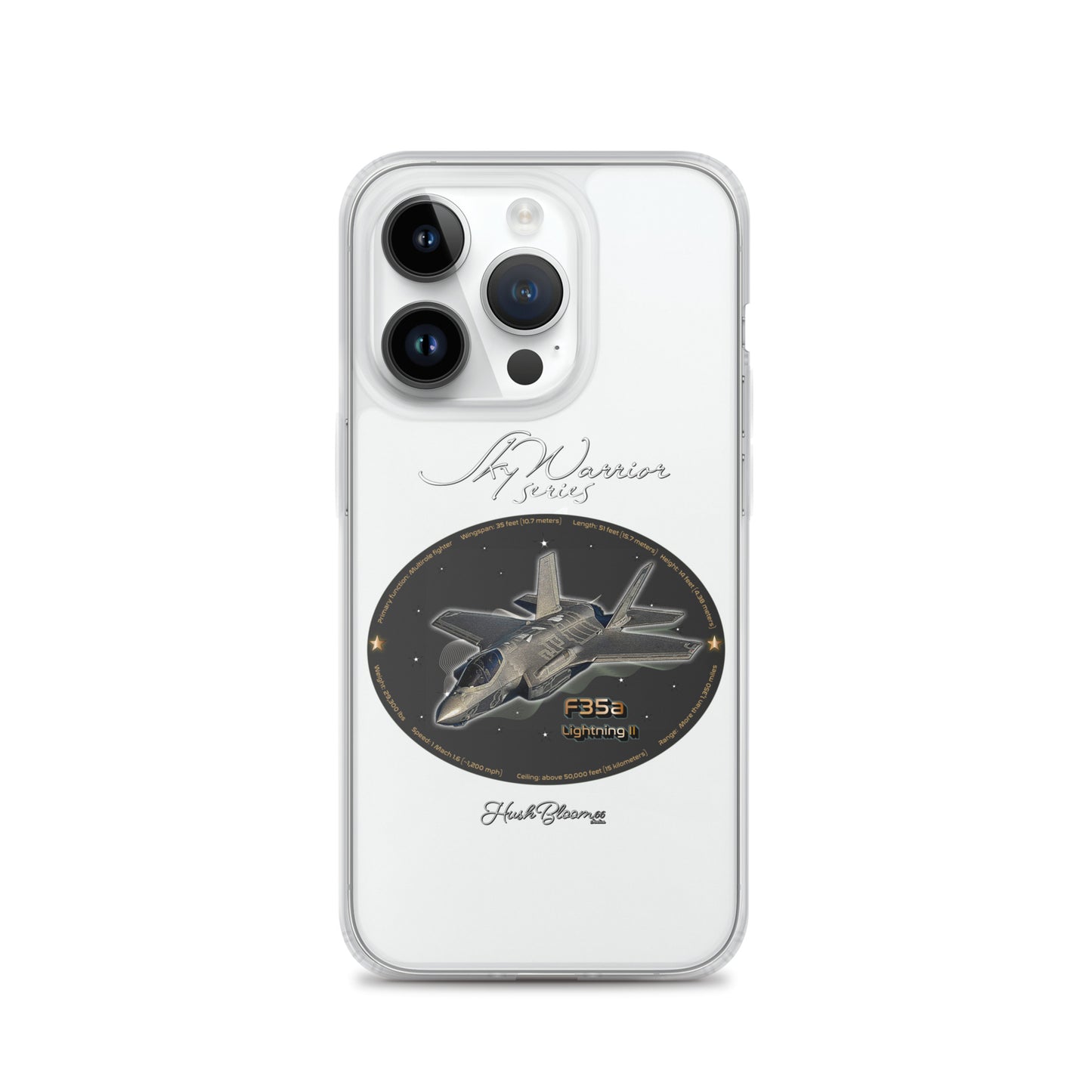 Clear - F35A Lightning Clear Case for iPhone