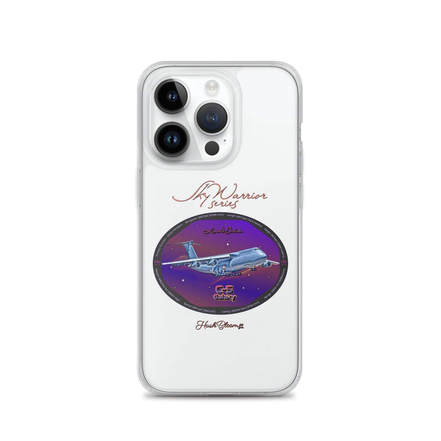 Clear - C5 Galaxy (Limited Edition) Clear Case for iPhone