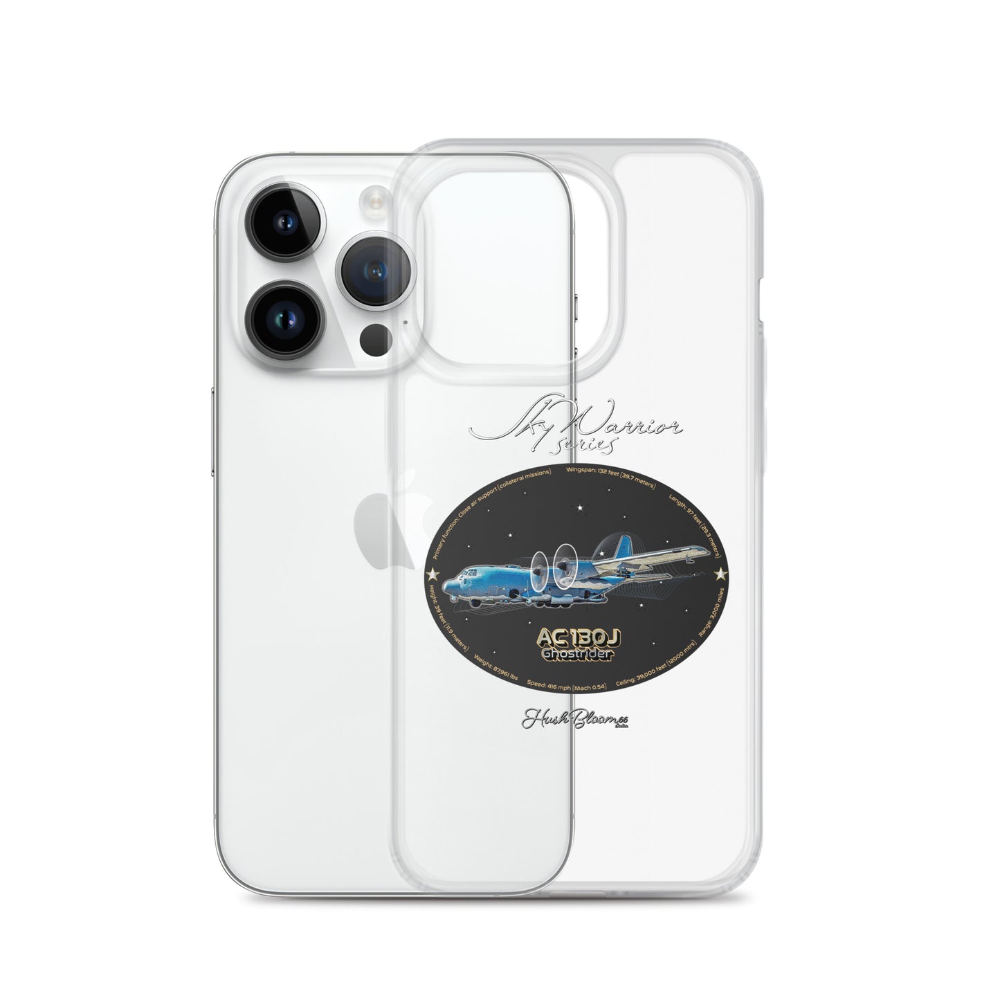 Clear - AC130J Ghostrider Clear Case for iPhone