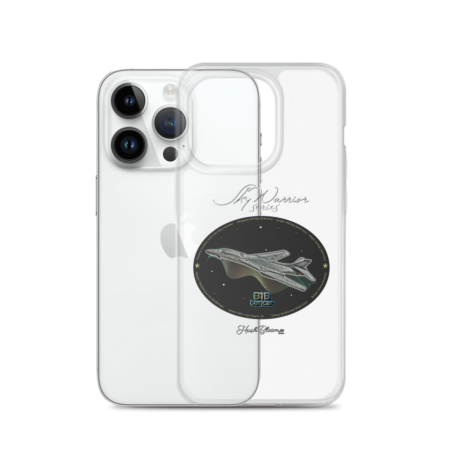 Clear - B1B Lancer Clear Case for iPhone
