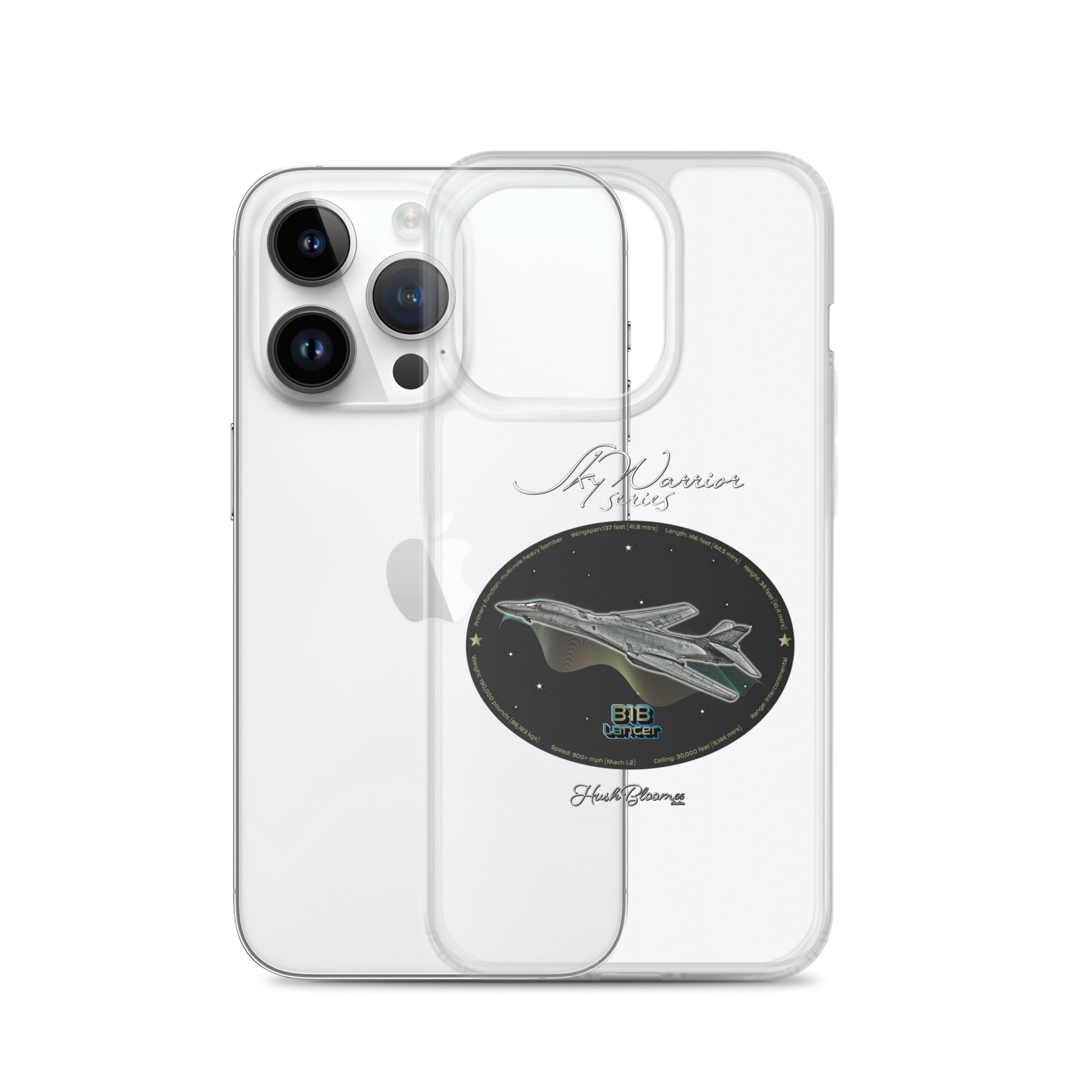 Clear - B1B Lancer Clear Case for iPhone