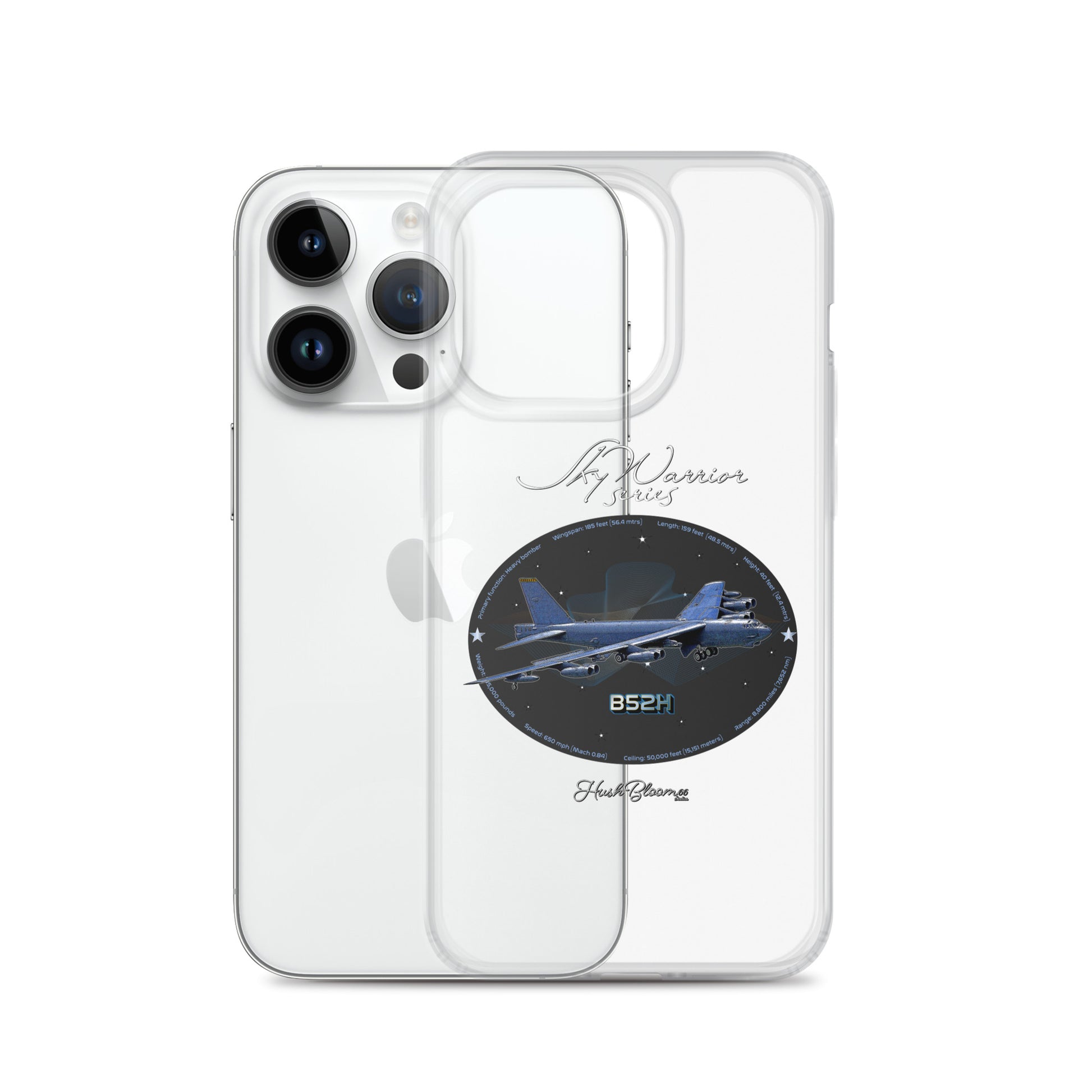 Clear - B52H Stratofortress Clear Case for iPhone