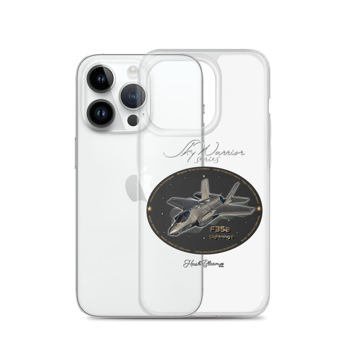 Clear - F35A Lightning Clear Case for iPhone