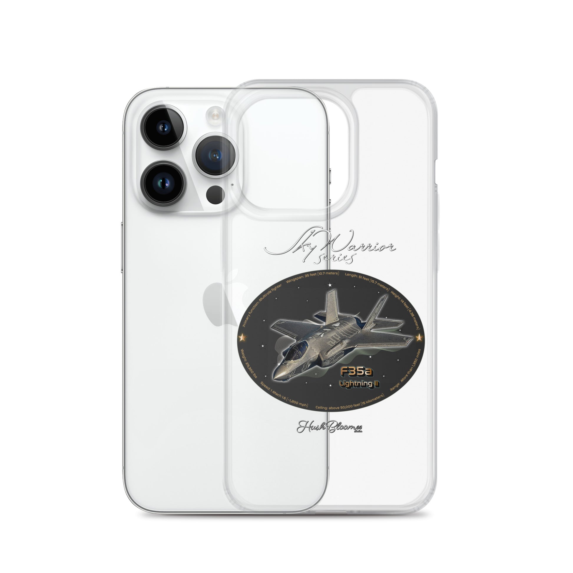 Clear - F35A Lightning Clear Case for iPhone