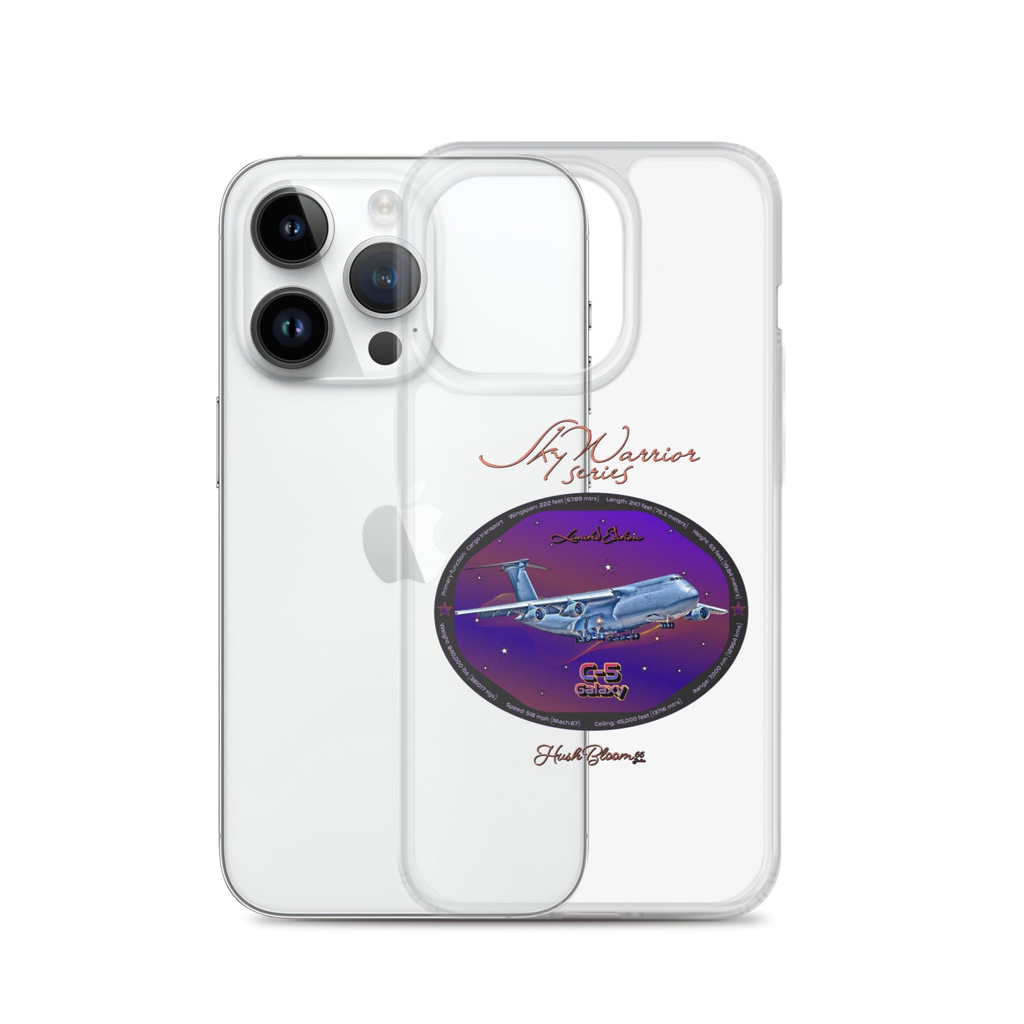 Clear - C5 Galaxy (Limited Edition) Clear Case for iPhone