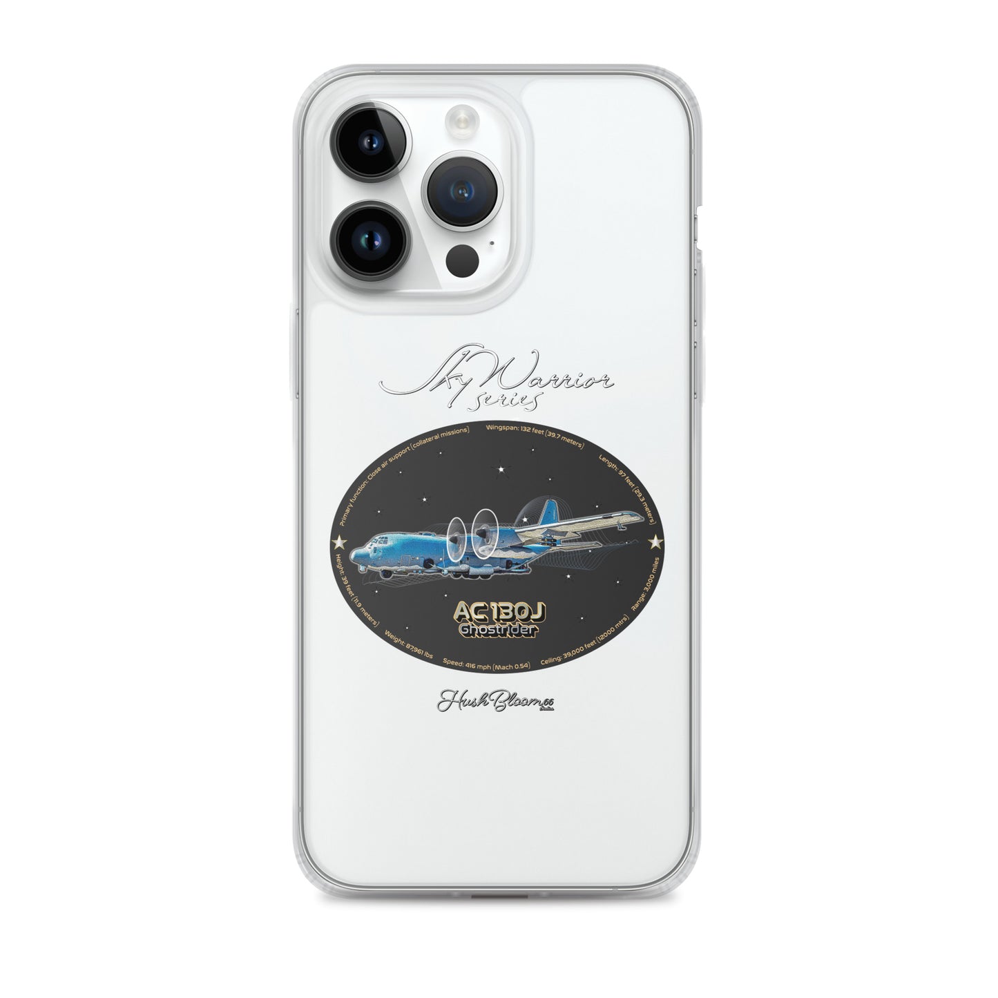 Clear - AC130J Ghostrider Clear Case for iPhone