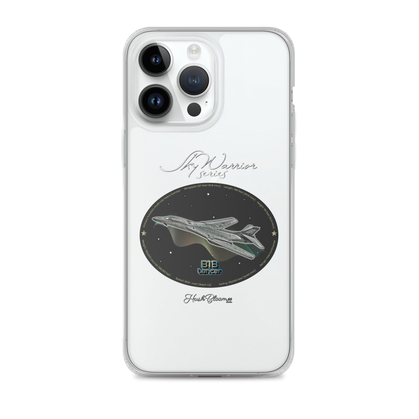 Clear - B1B Lancer Clear Case for iPhone