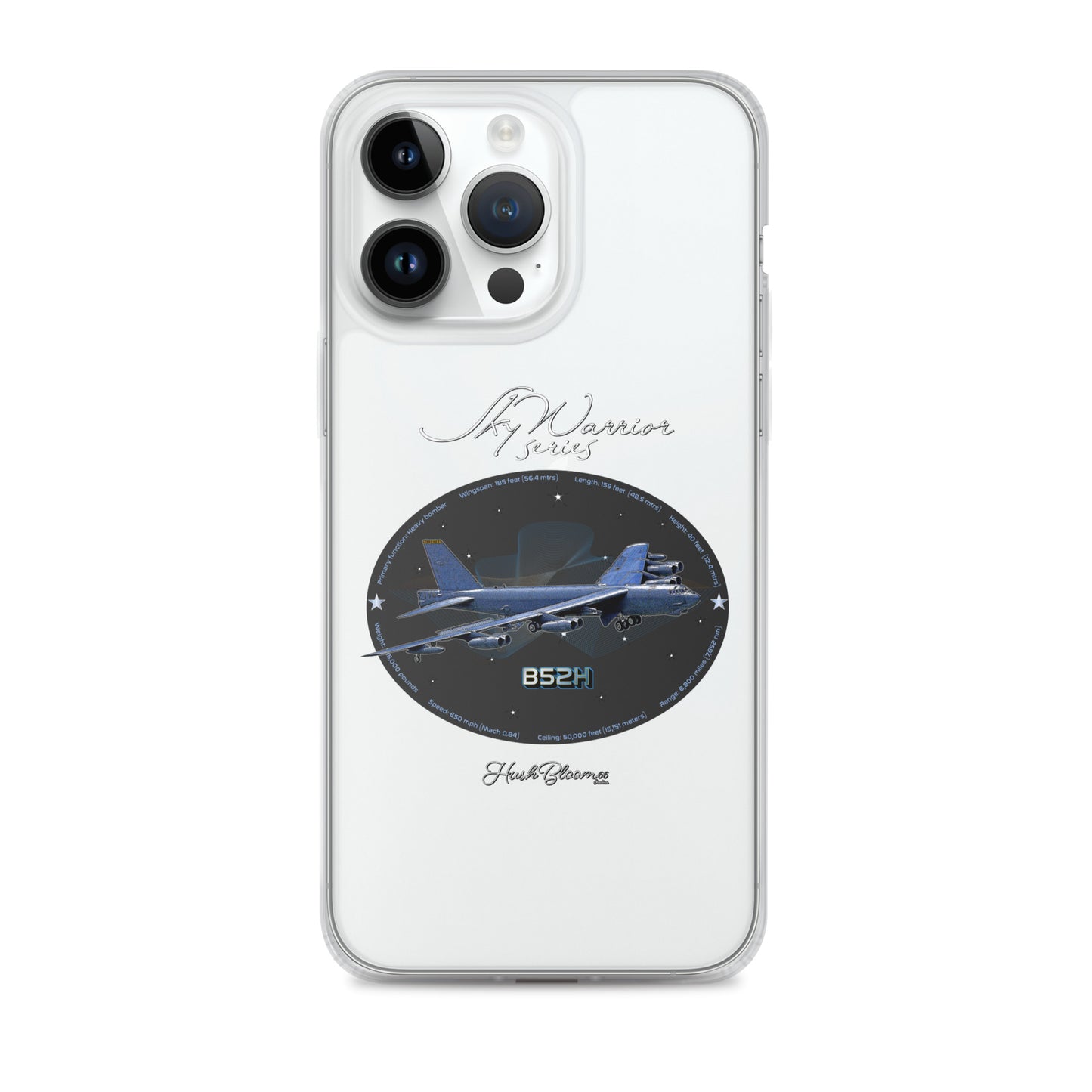 Clear - B52H Stratofortress Clear Case for iPhone