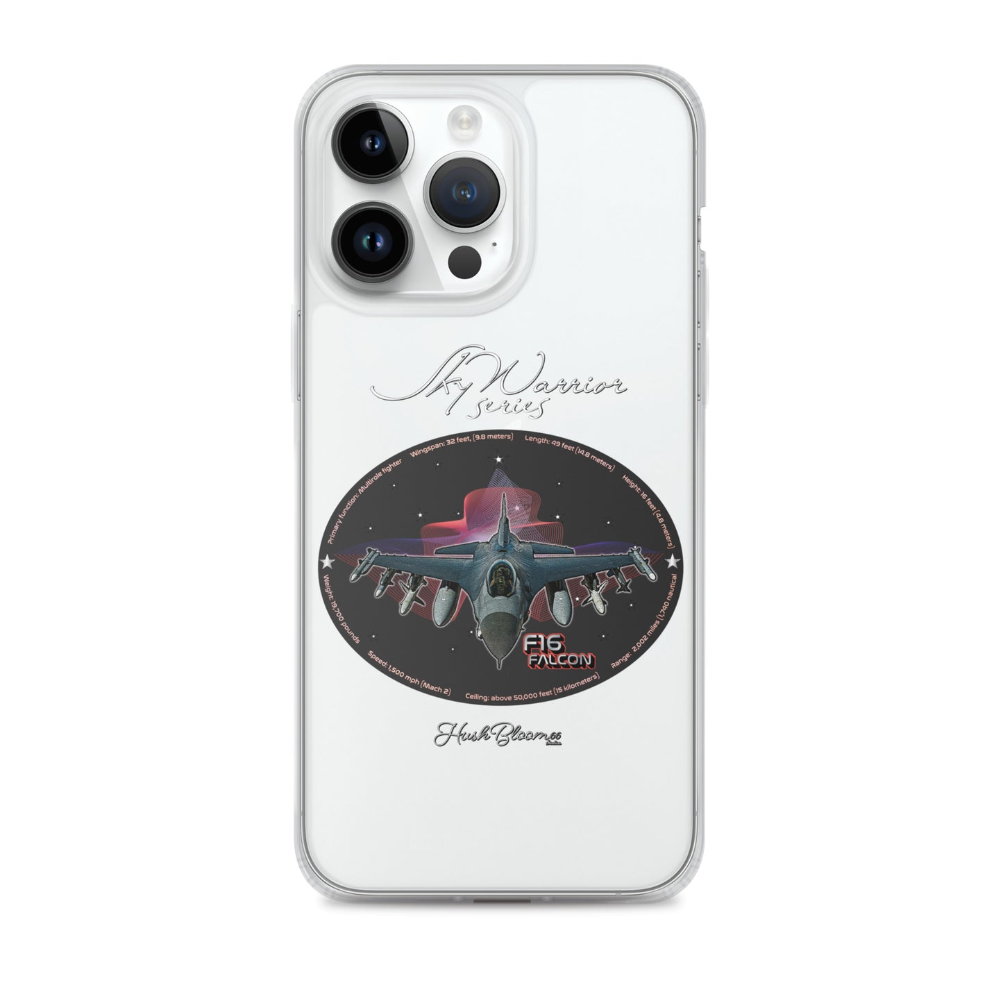 Clear - F16 Falcon Clear Case for iPhone