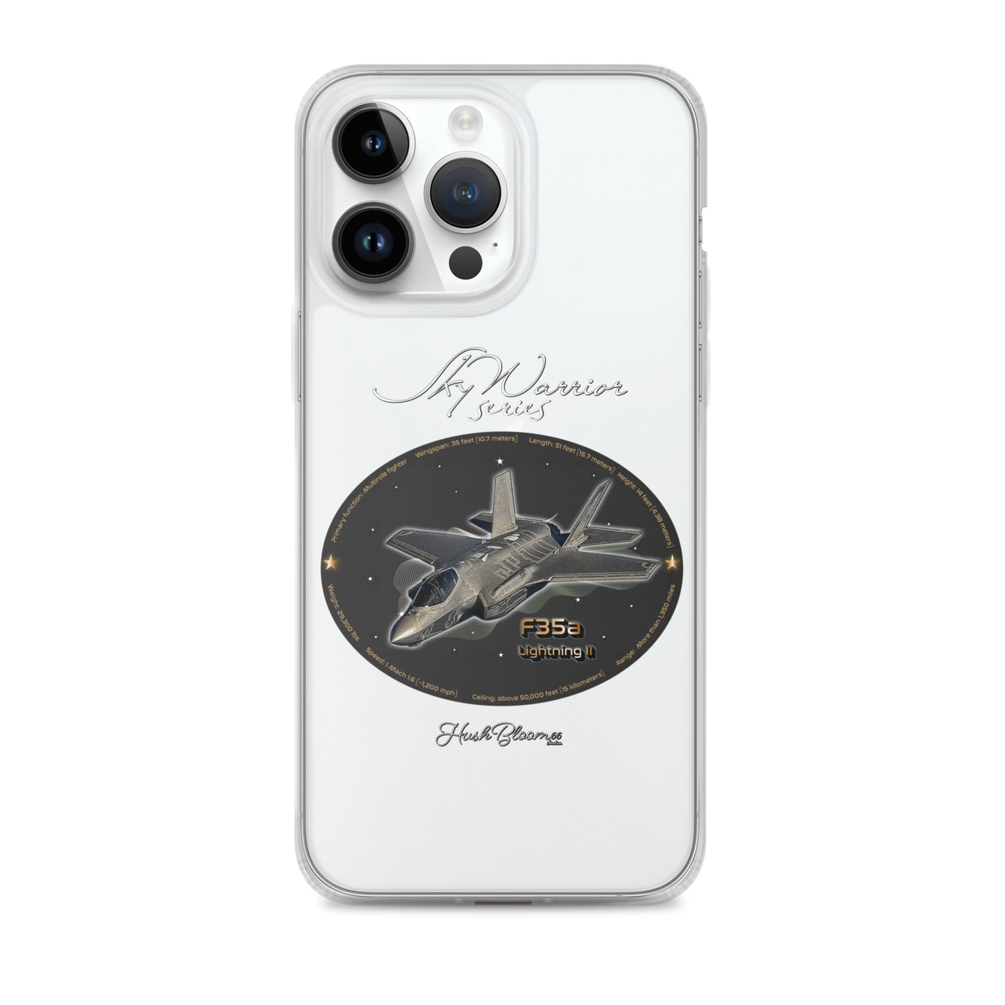 Clear - F35A Lightning Clear Case for iPhone