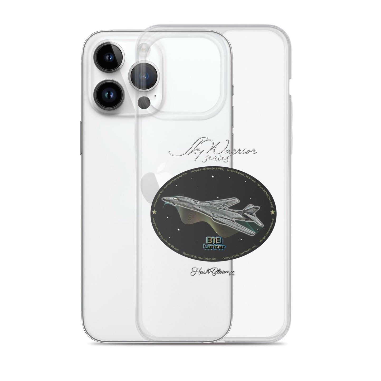 Clear - B1B Lancer Clear Case for iPhone