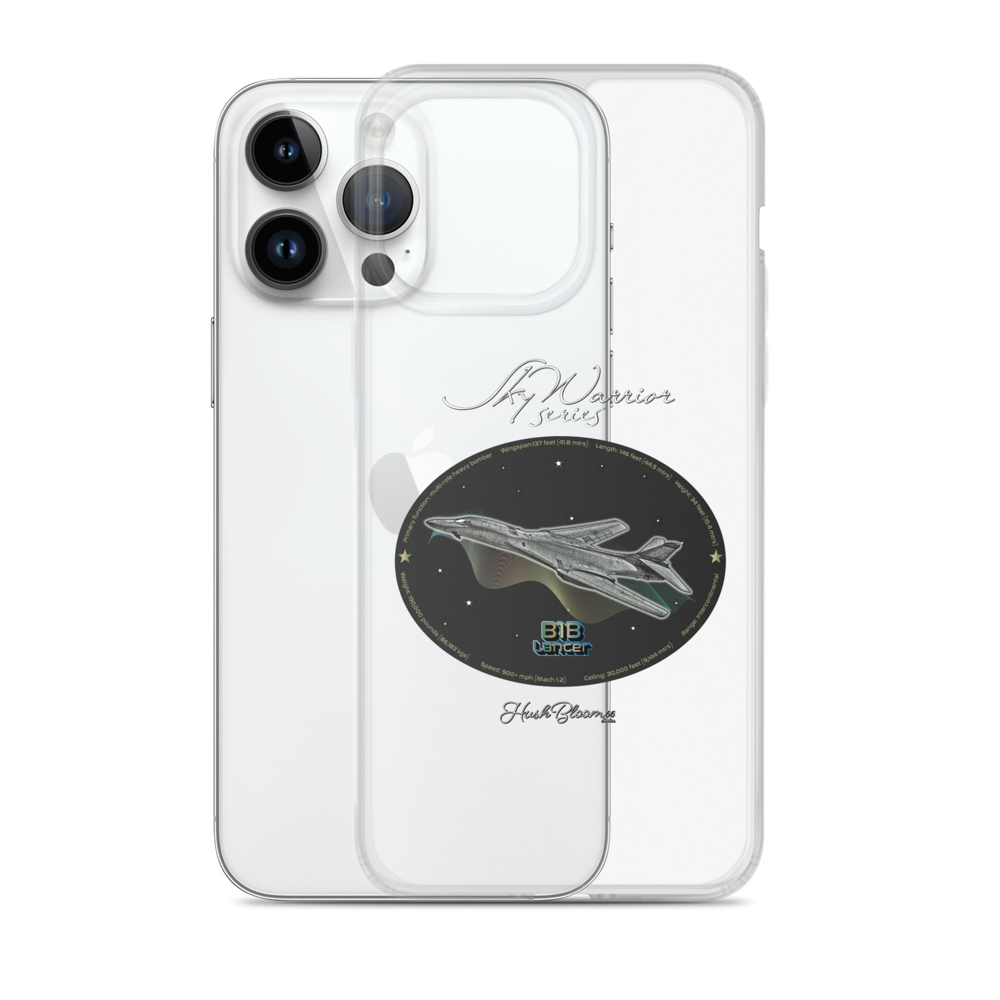 Clear - B1B Lancer Clear Case for iPhone