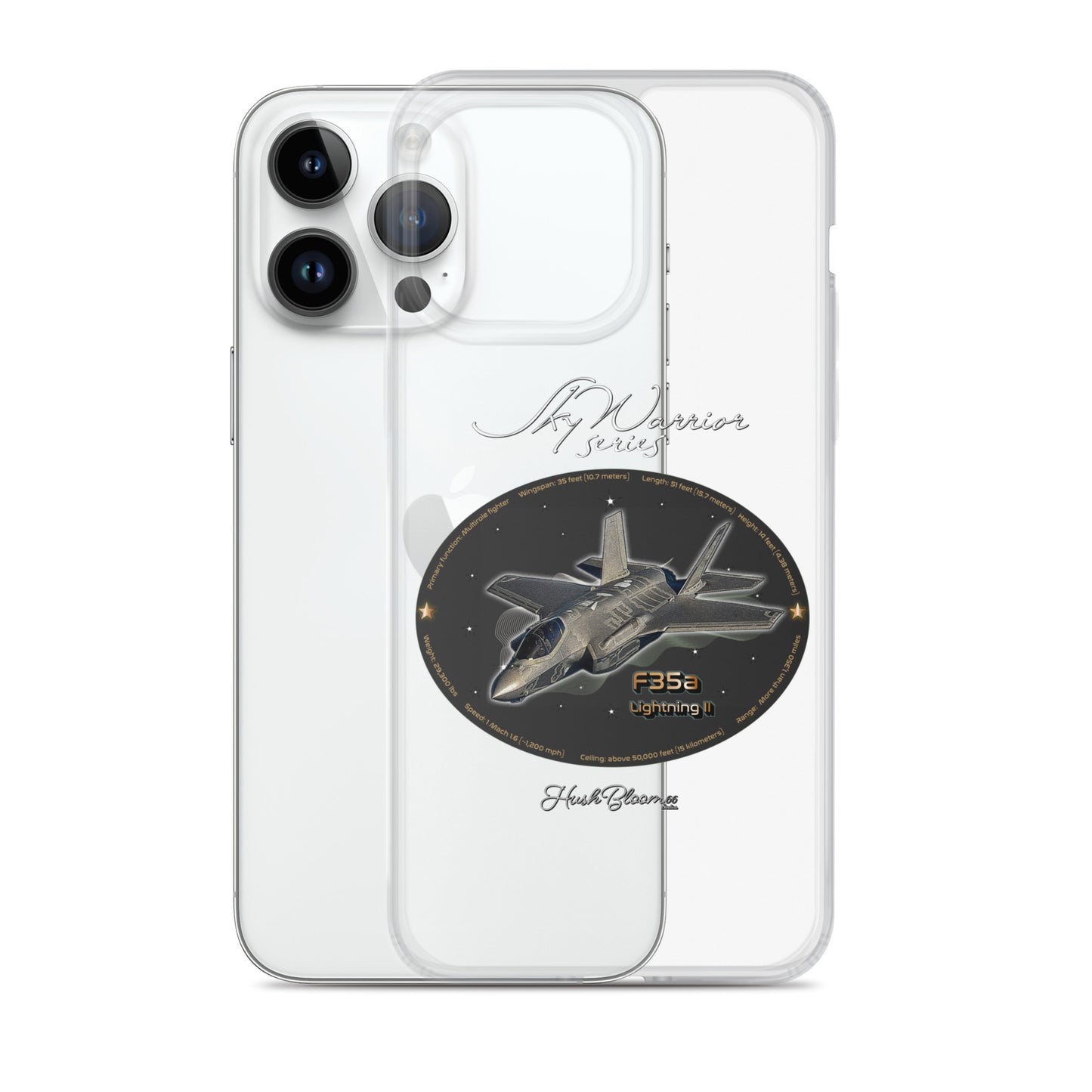 Clear - F35A Lightning Clear Case for iPhone