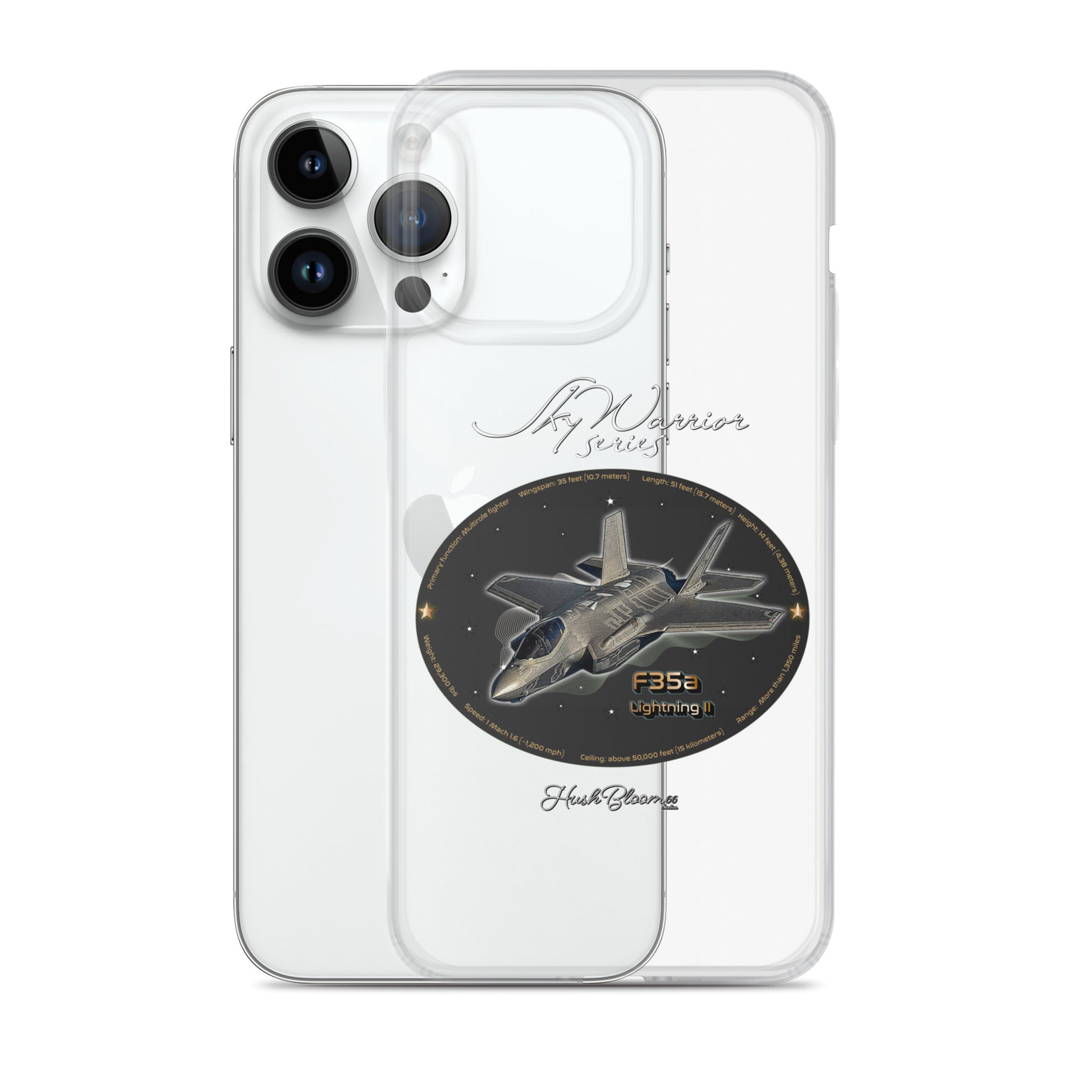 Clear - F35A Lightning Clear Case for iPhone