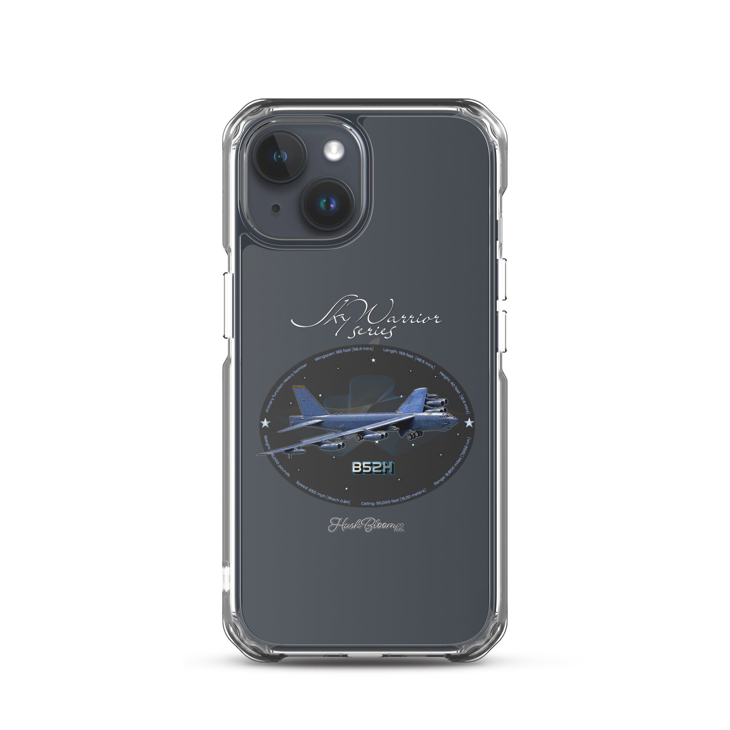 B52H Stratofortress Clear Case for iPhone
