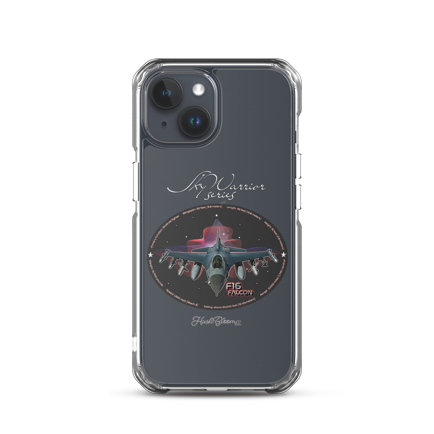 F16 Falcon Clear Case for iPhone