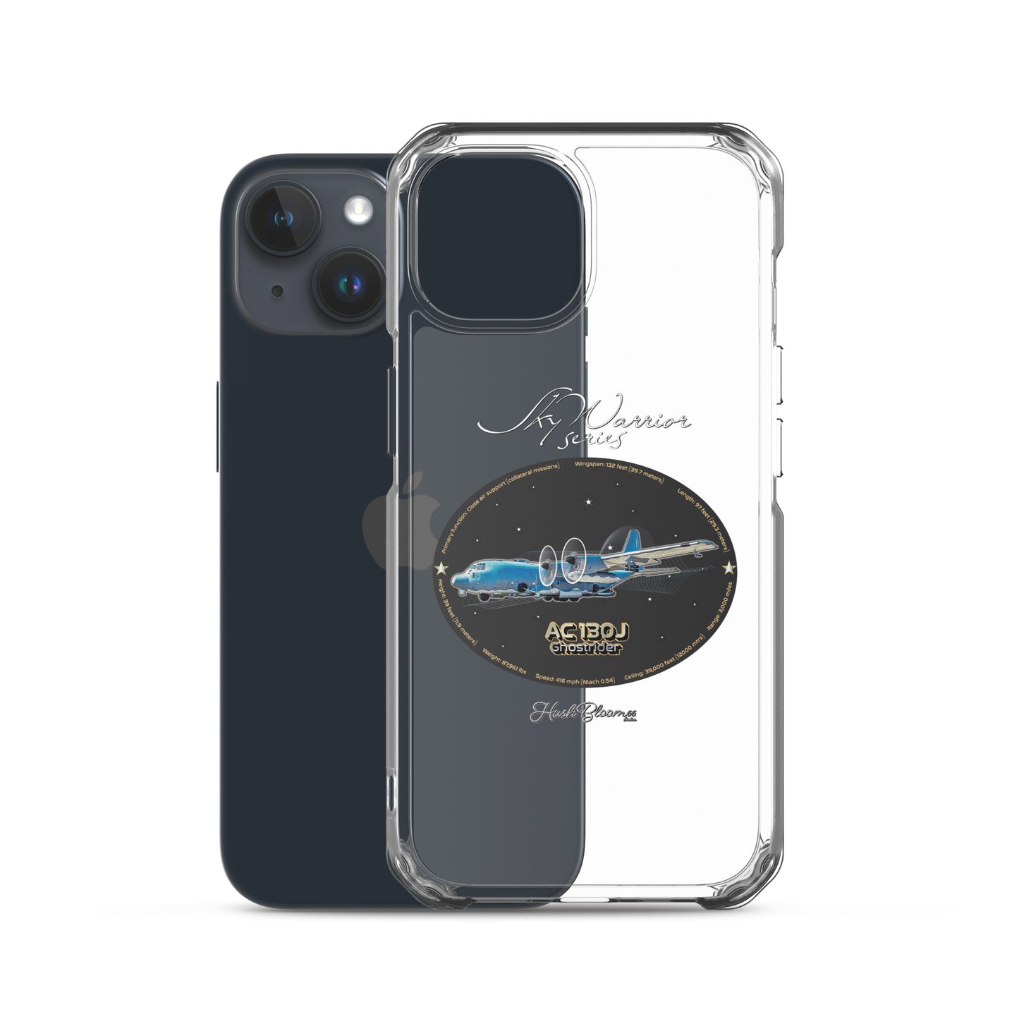 AC130J Ghostrider Clear Case for iPhone