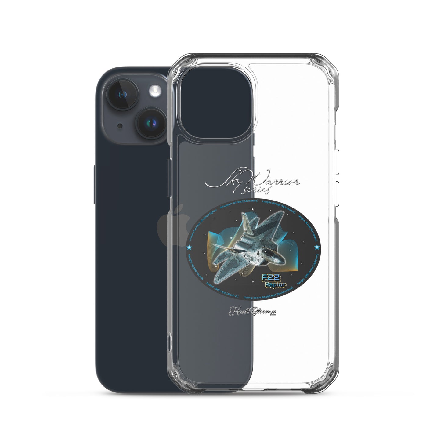 F22 Raptor Clear Case for iPhone