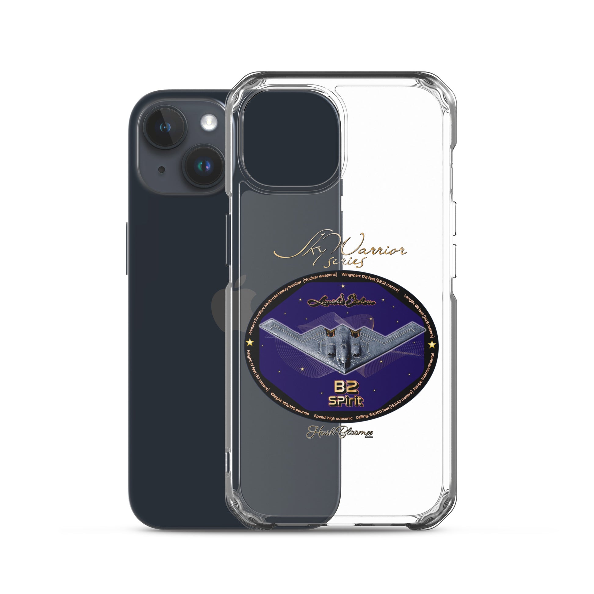 B2 Spirit (Limited Edition) Clear Case for iPhone