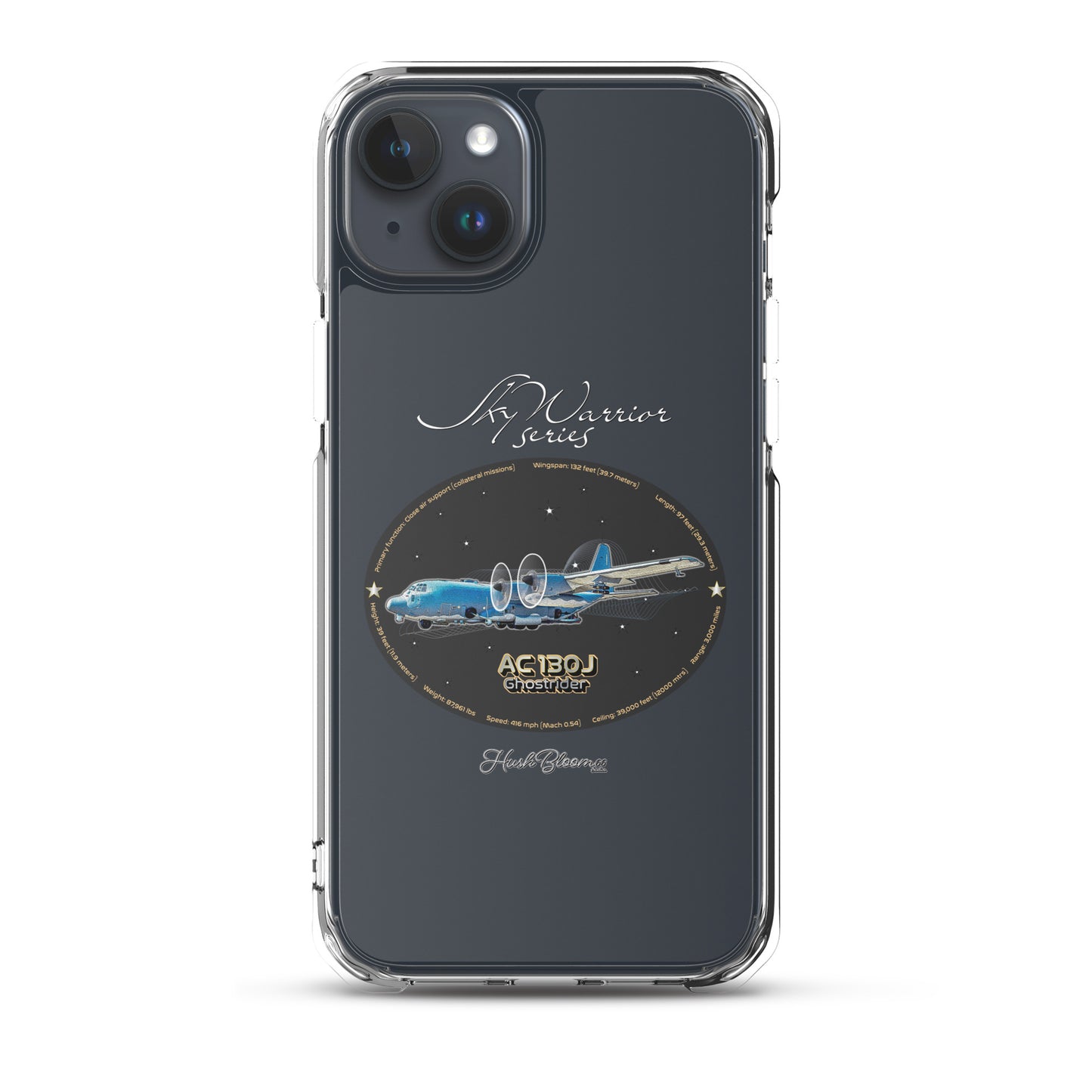 AC130J Ghostrider Clear Case for iPhone