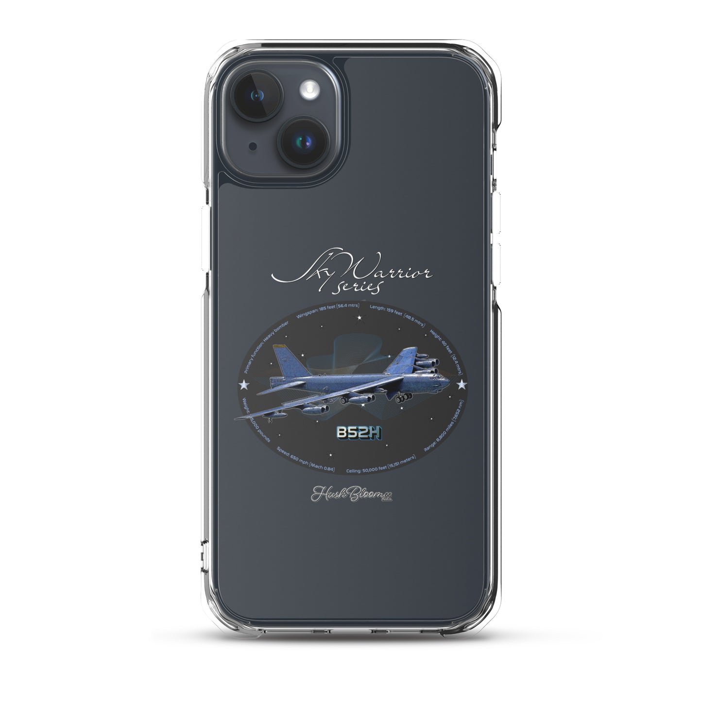 B52H Stratofortress Clear Case for iPhone