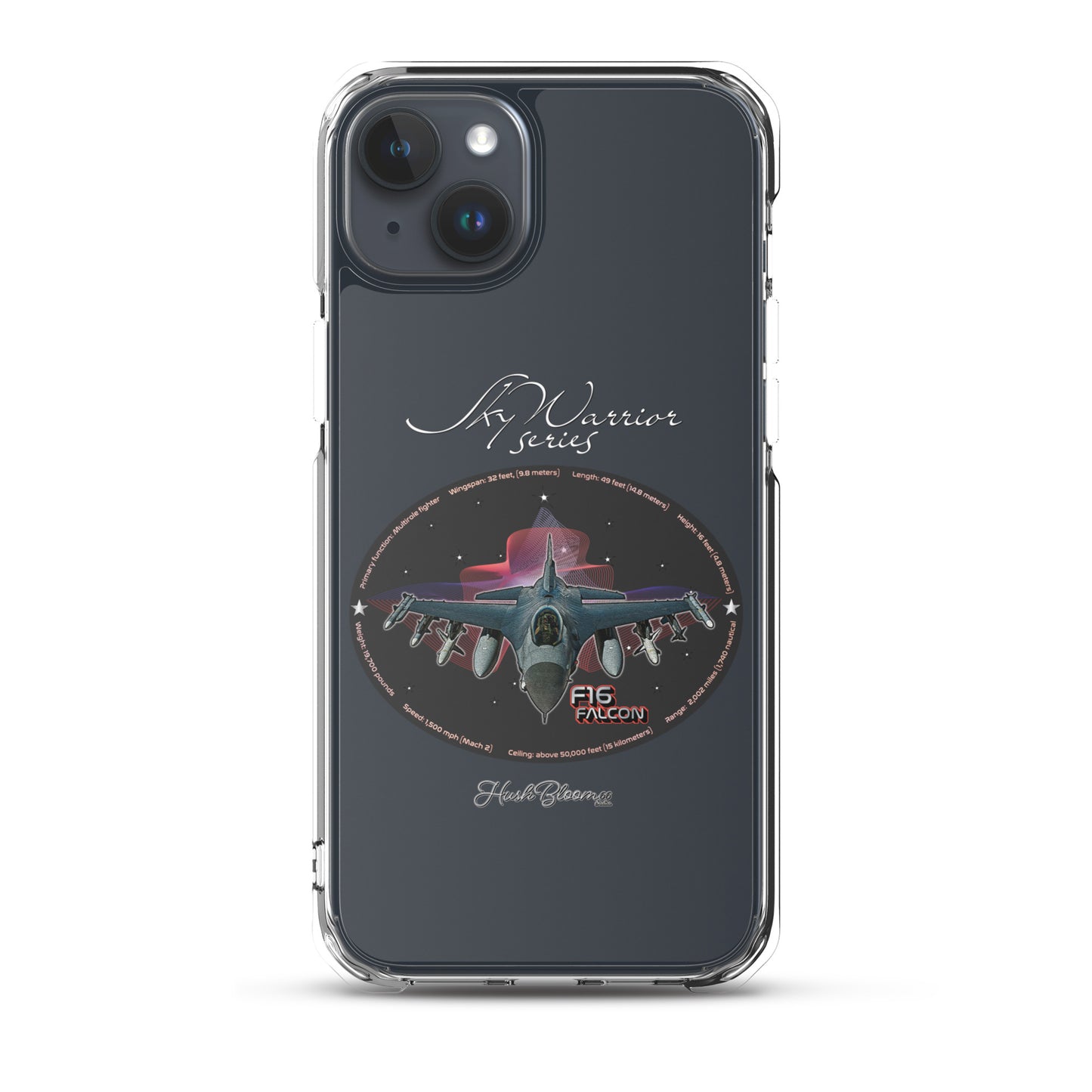 F16 Falcon Clear Case for iPhone