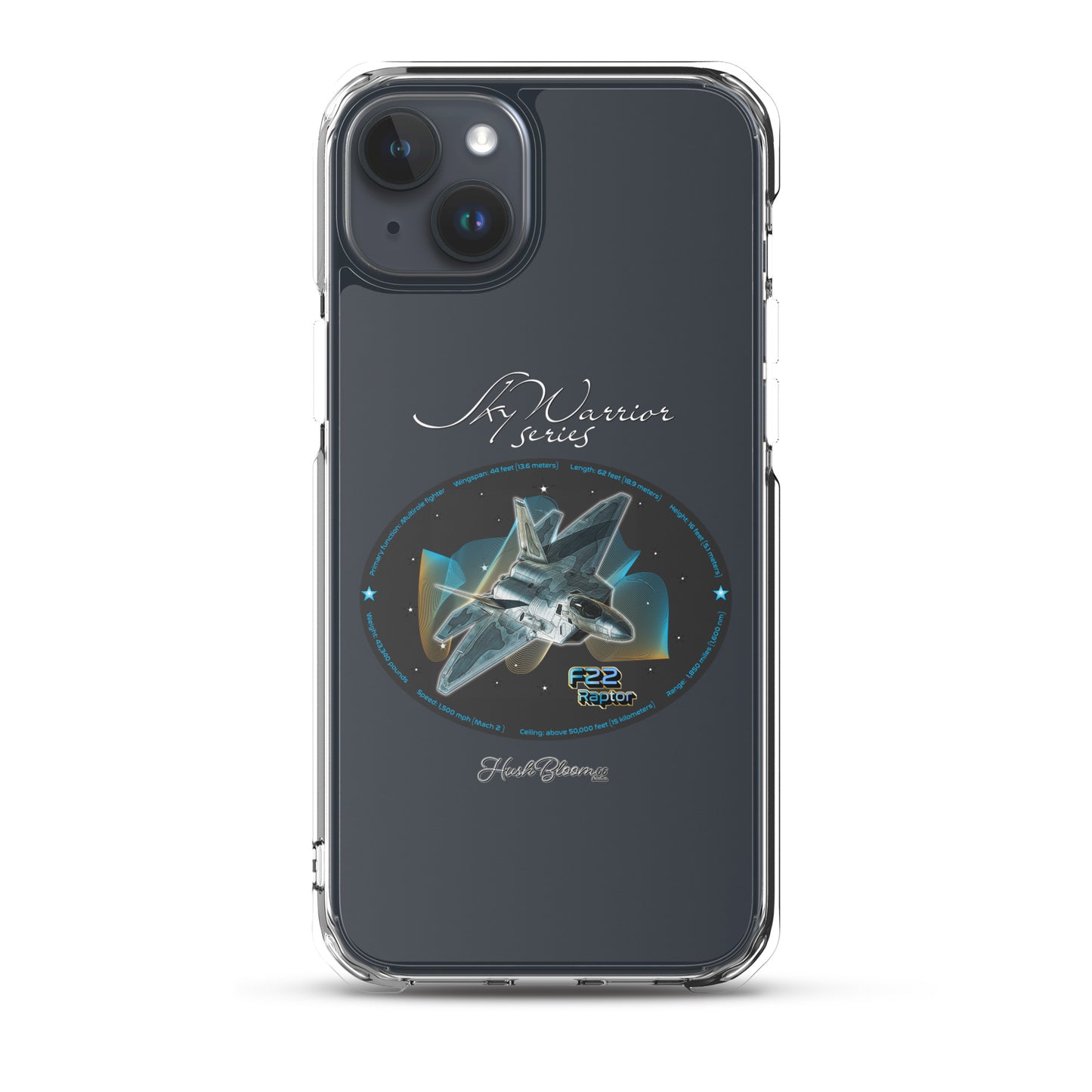 F22 Raptor Clear Case for iPhone