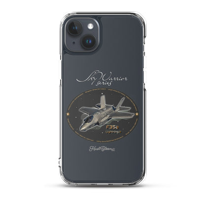 F35A Lightning Clear Case for iPhone