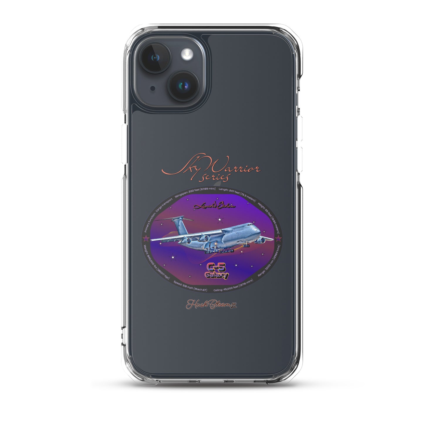 C5 Galaxy (Limited Edition) Clear Case for iPhone