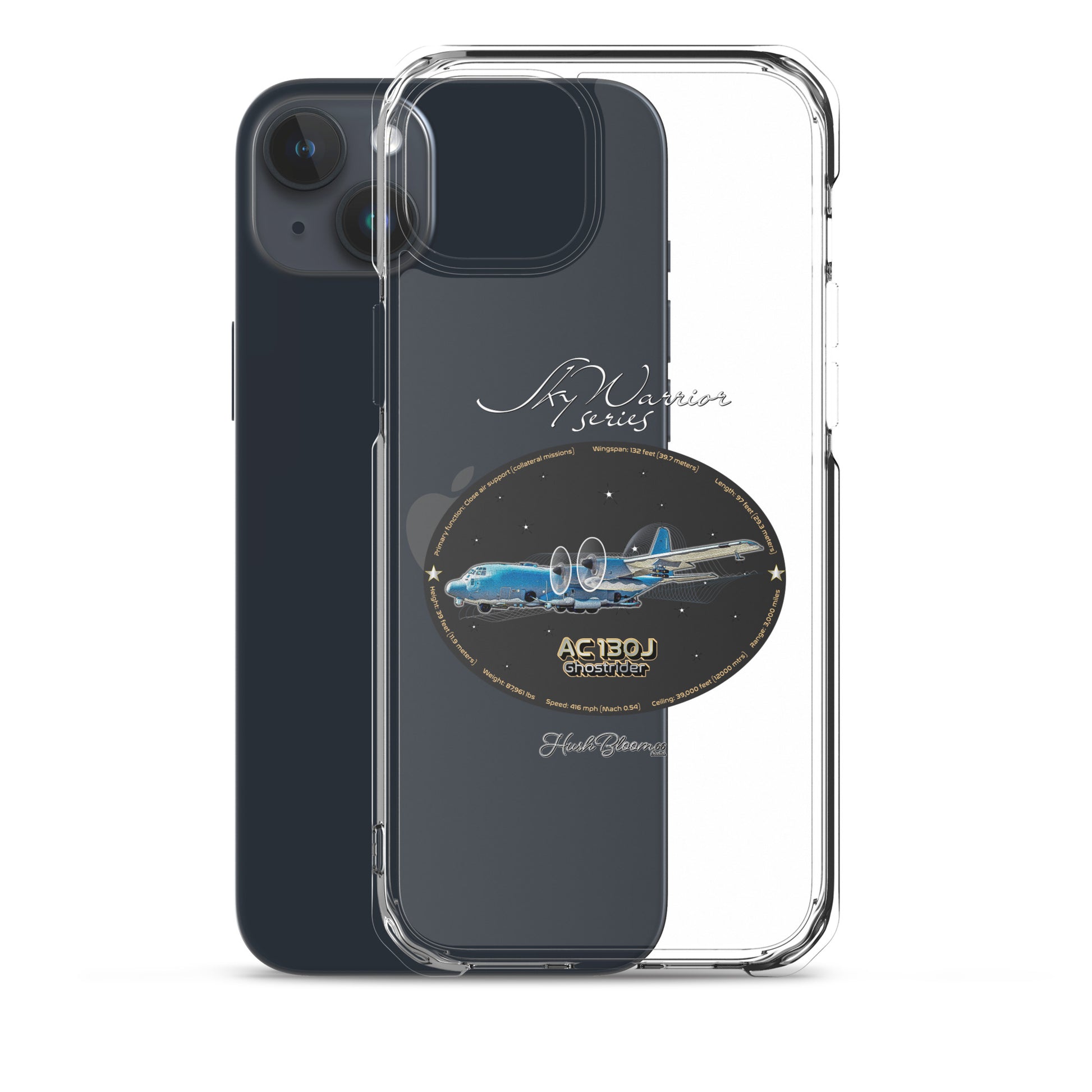 AC130J Ghostrider Clear Case for iPhone