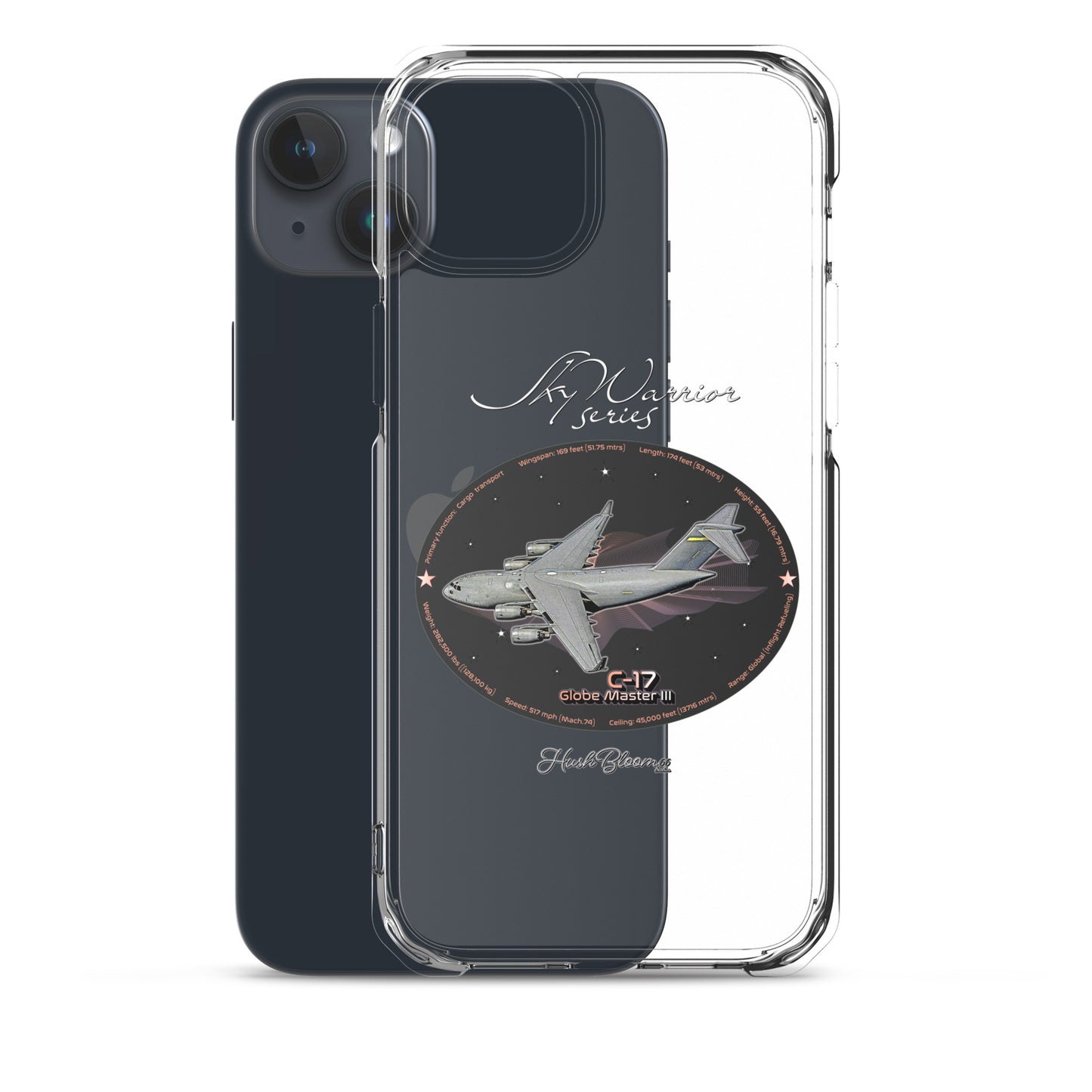 C17 Globe Master III Clear Case for iPhone