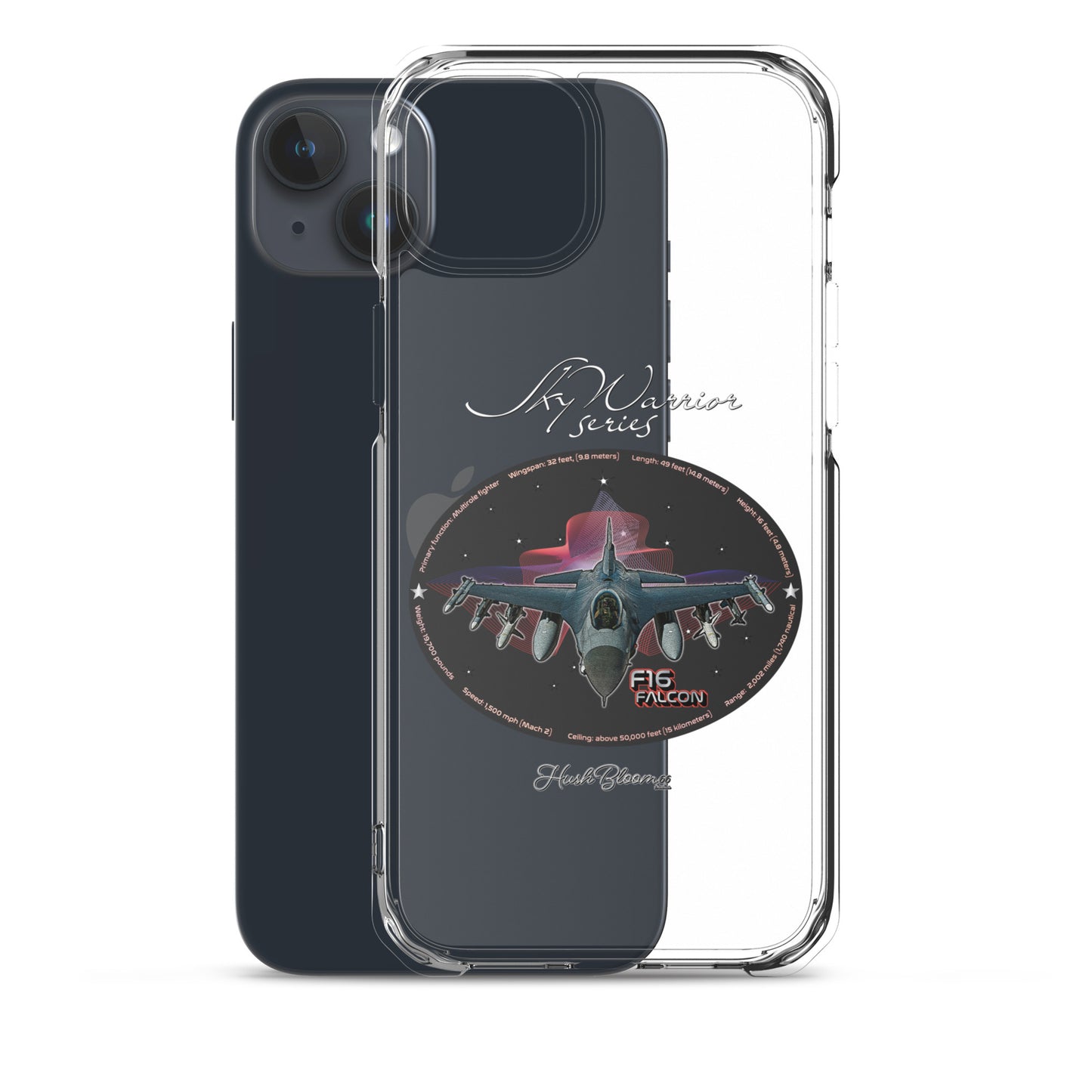 F16 Falcon Clear Case for iPhone