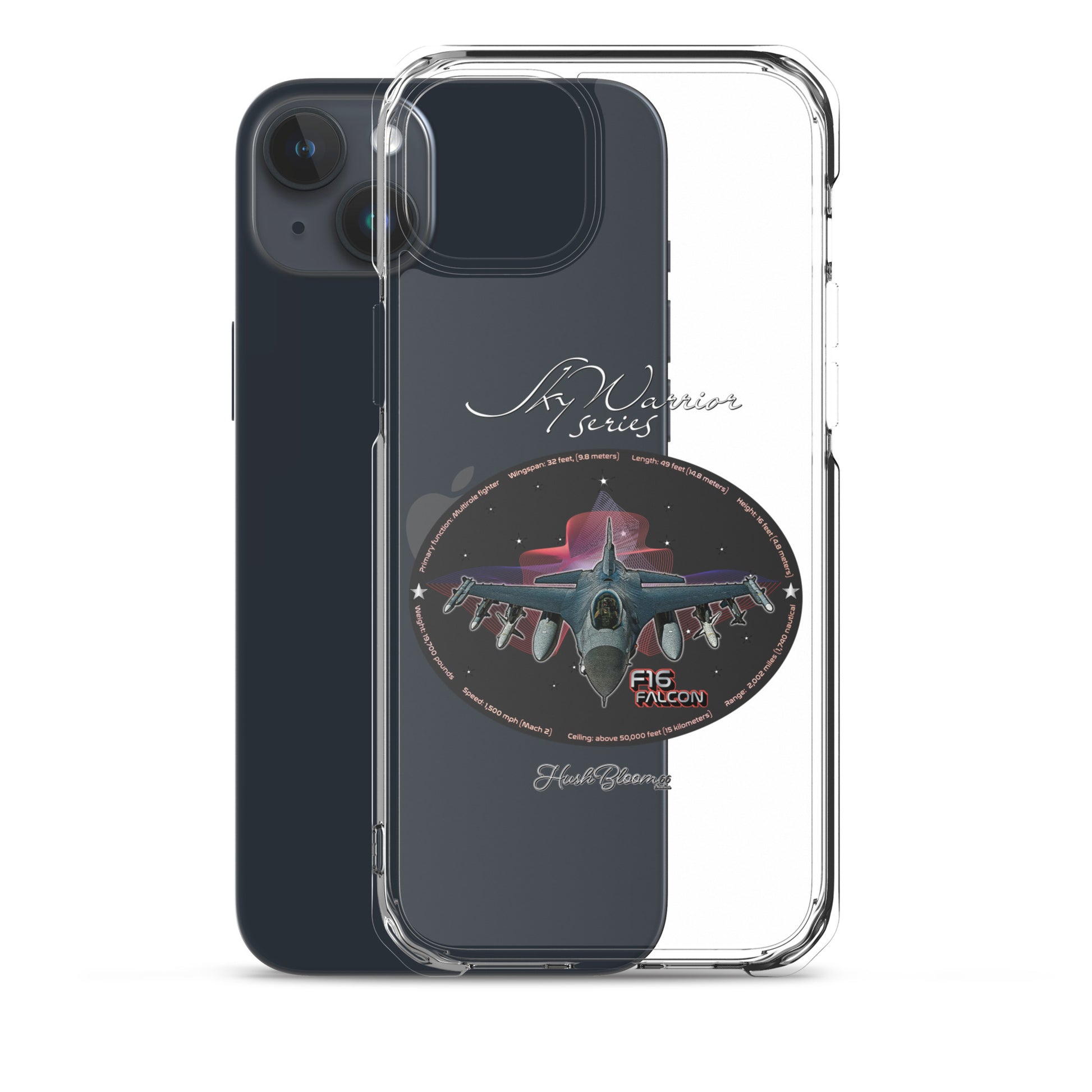 F16 Falcon Clear Case for iPhone