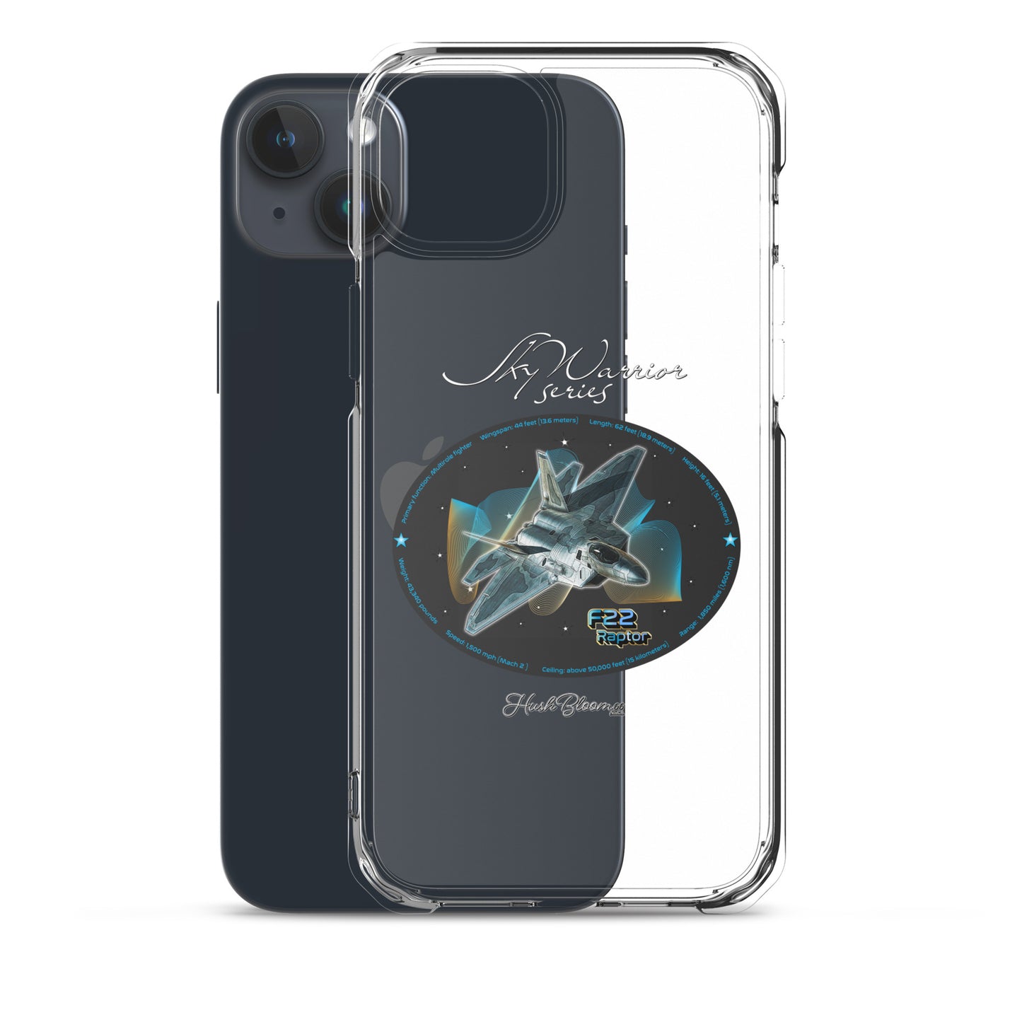F22 Raptor Clear Case for iPhone