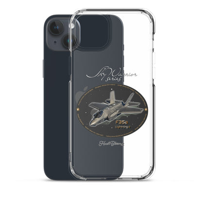 F35A Lightning Clear Case for iPhone