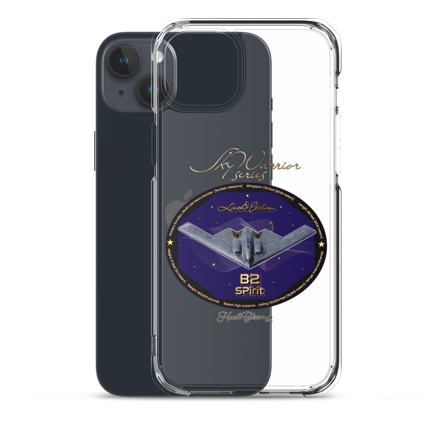 B2 Spirit (Limited Edition) Clear Case for iPhone