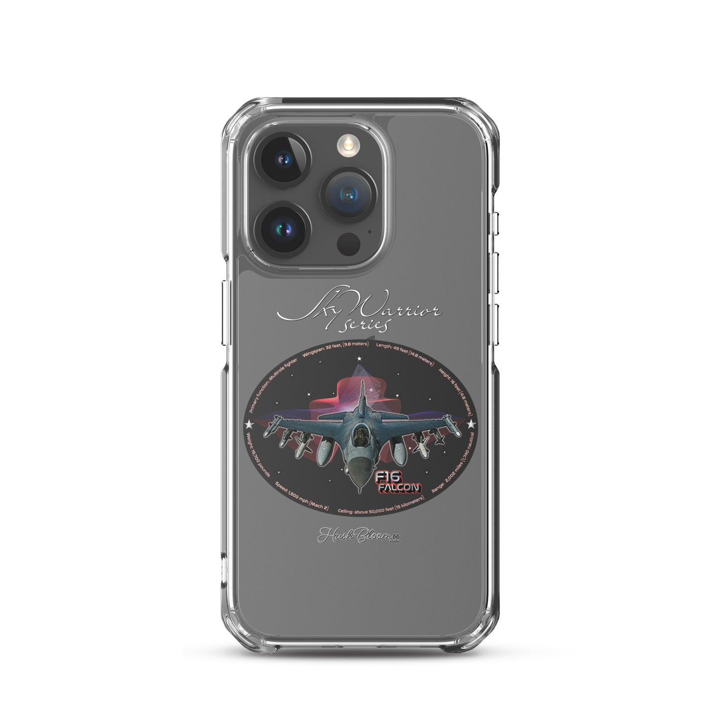 F16 Falcon Clear Case for iPhone