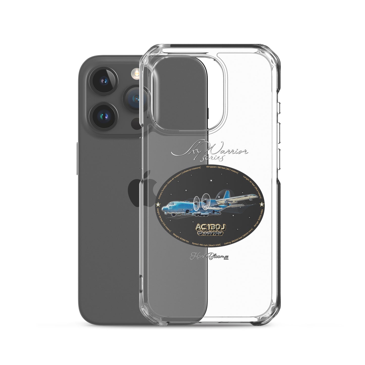 AC130J Ghostrider Clear Case for iPhone