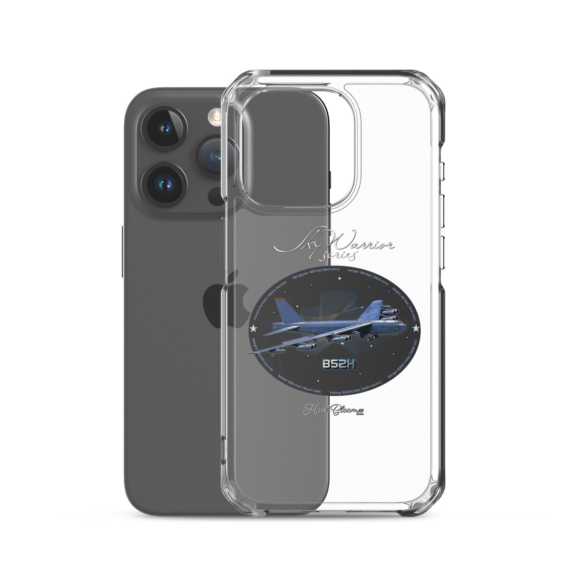 B52H Stratofortress Clear Case for iPhone