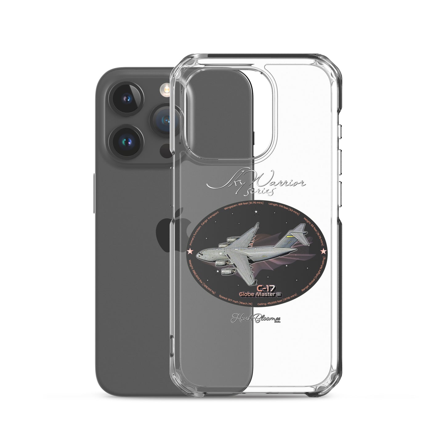 C17 Globe Master III Clear Case for iPhone