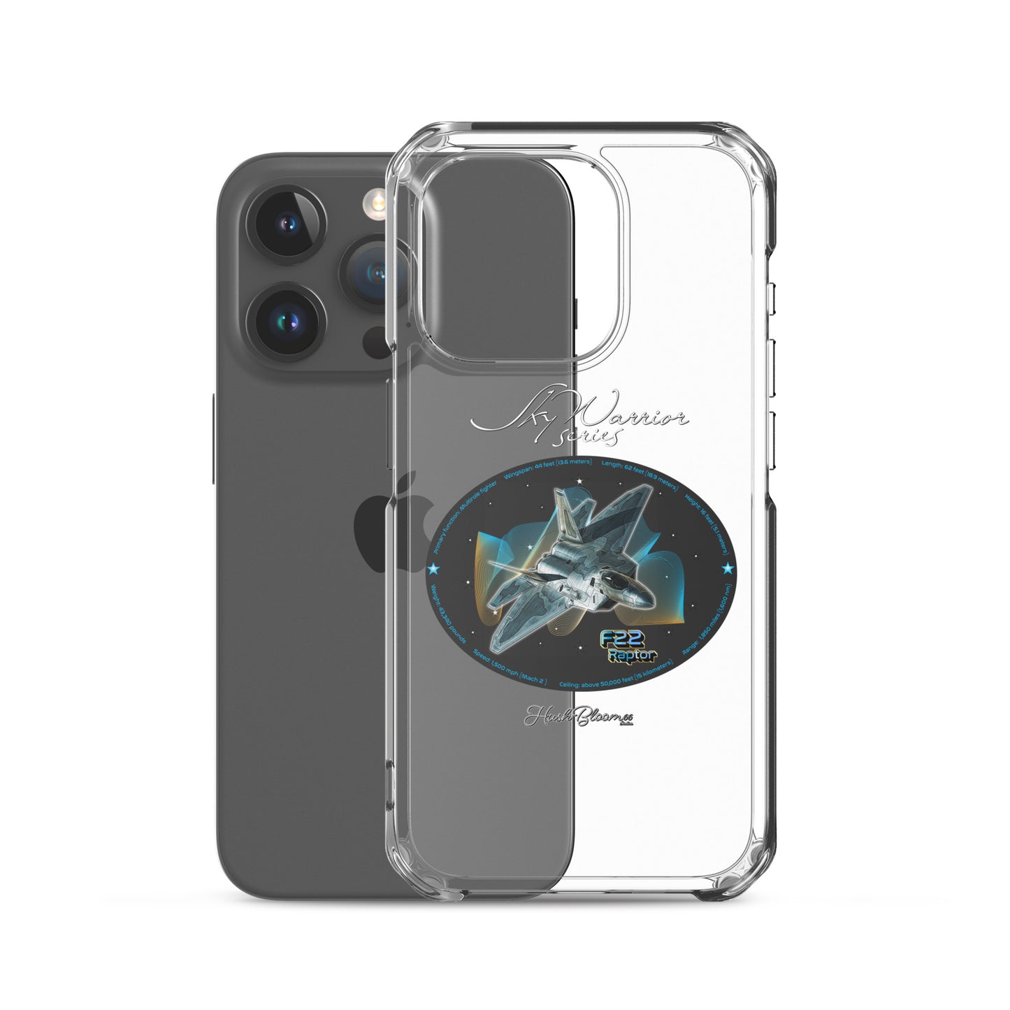 F22 Raptor Clear Case for iPhone