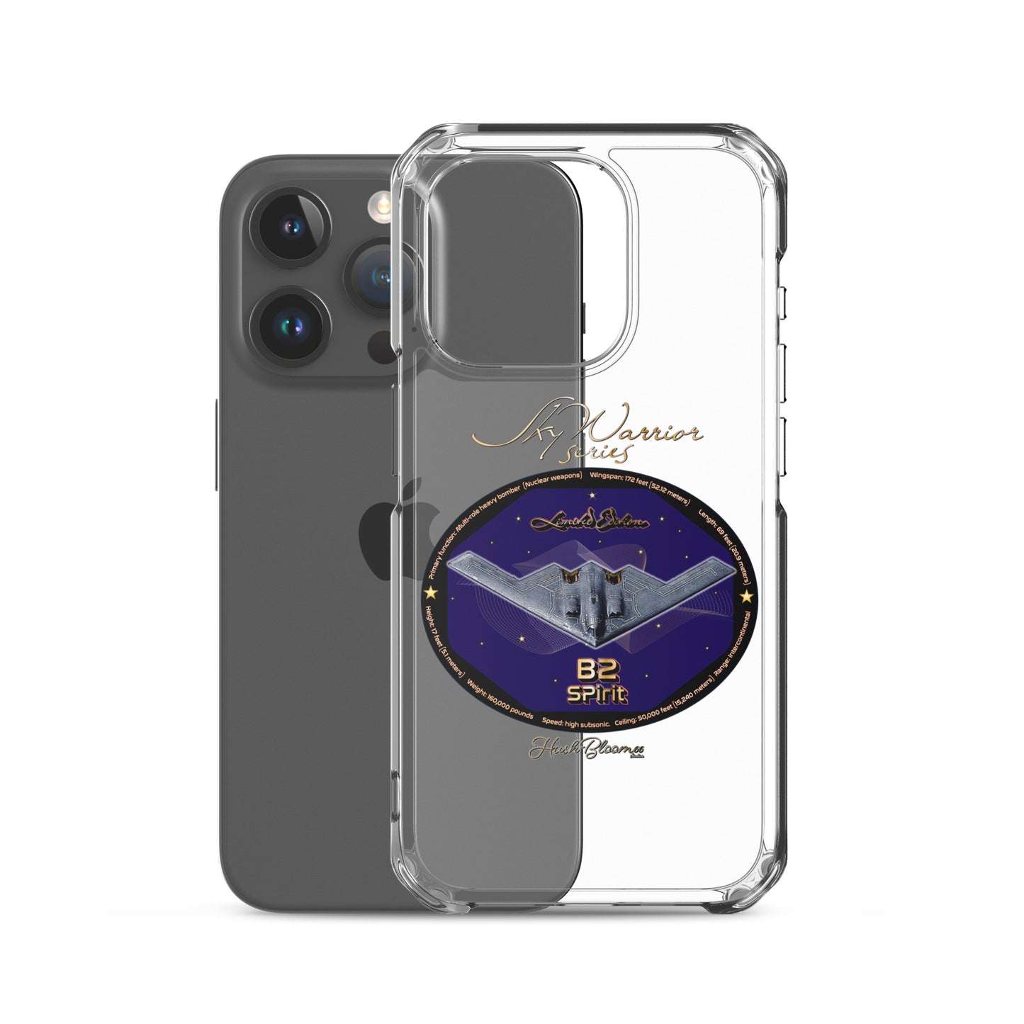B2 Spirit (Limited Edition) Clear Case for iPhone