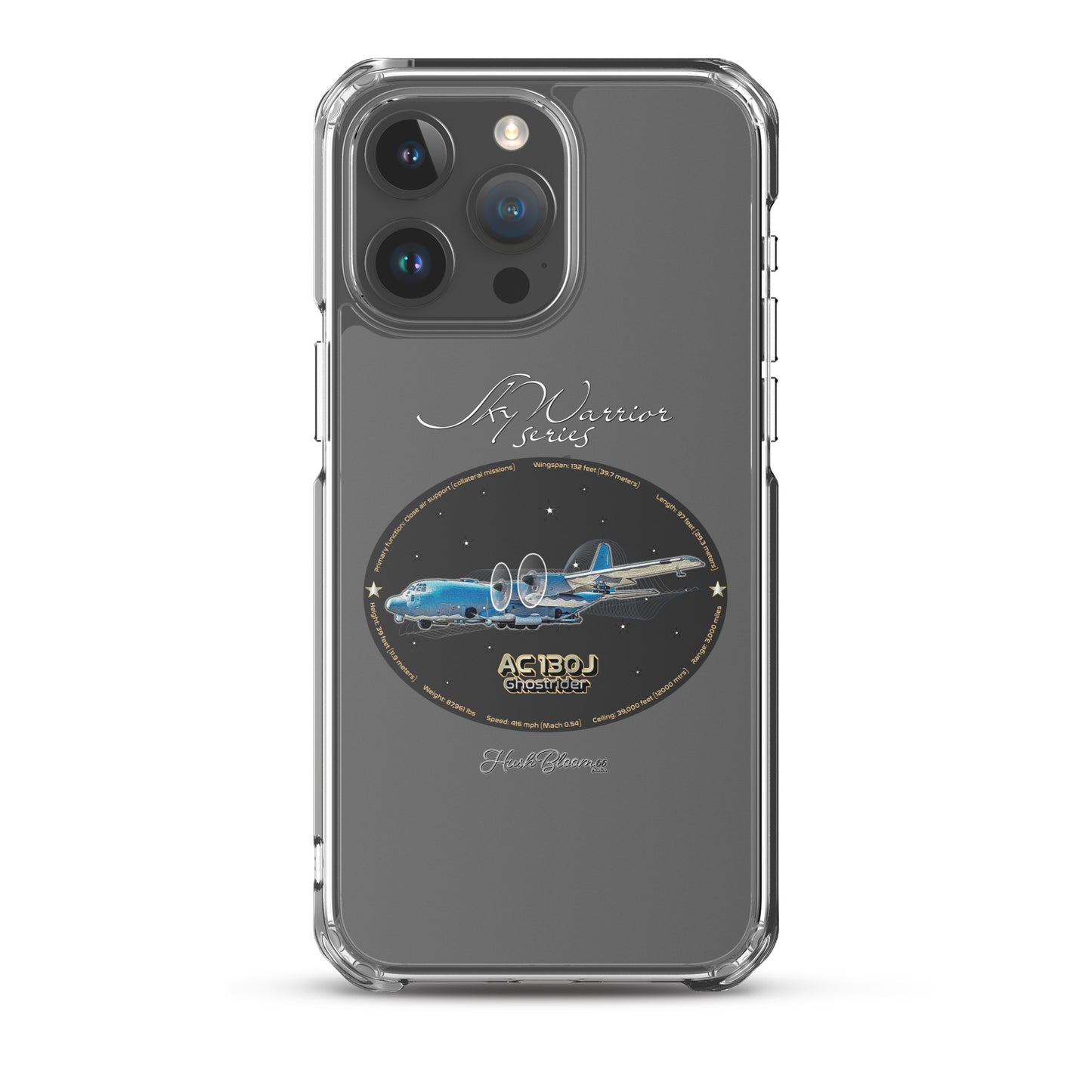 AC130J Ghostrider Clear Case for iPhone