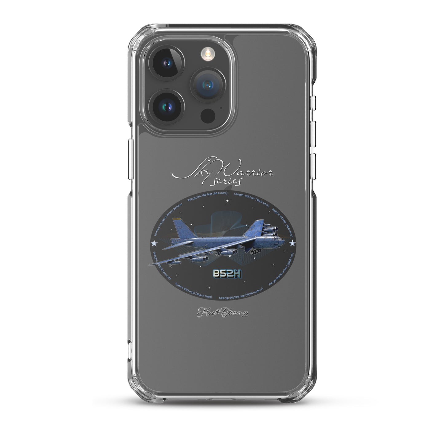 B52H Stratofortress Clear Case for iPhone