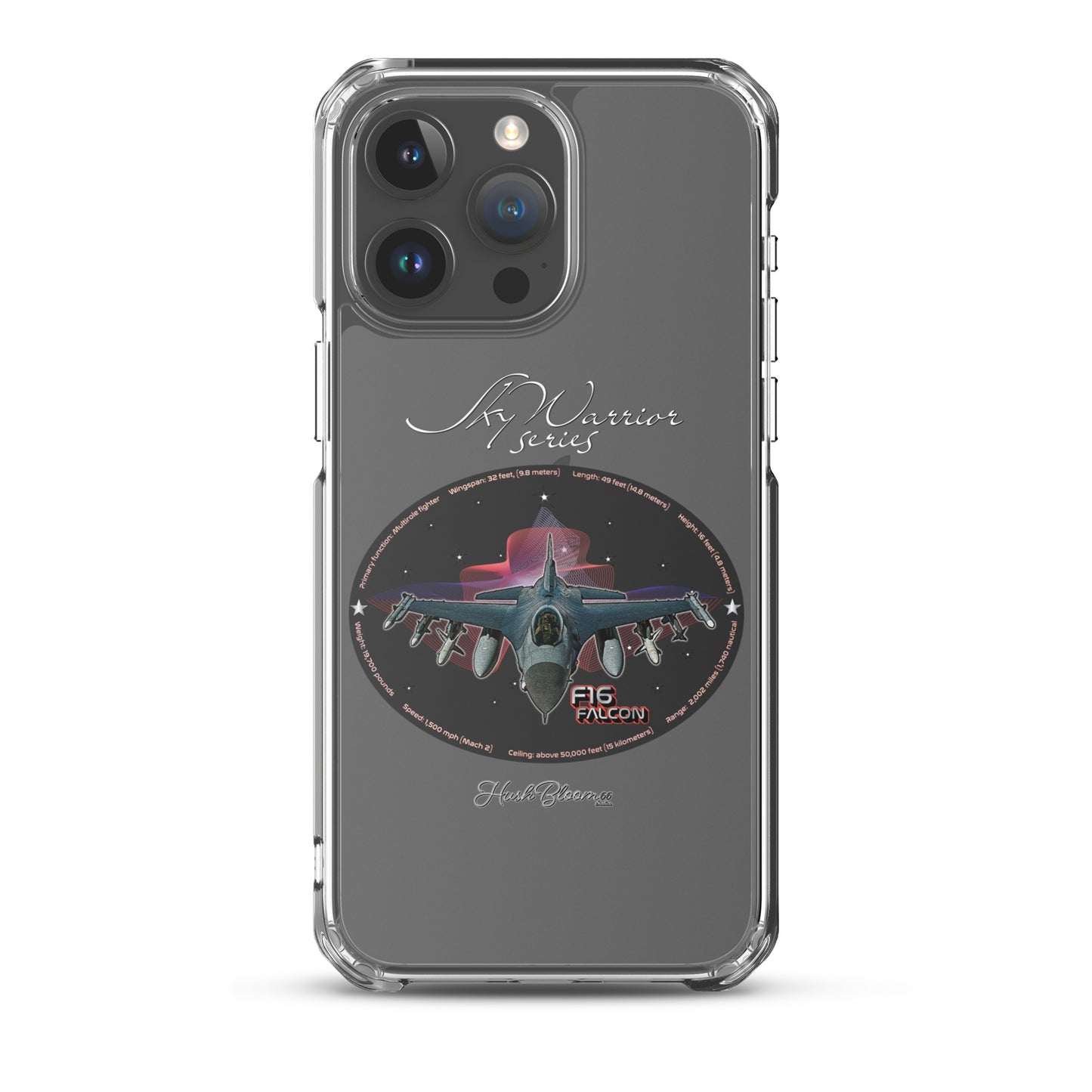 F16 Falcon Clear Case for iPhone