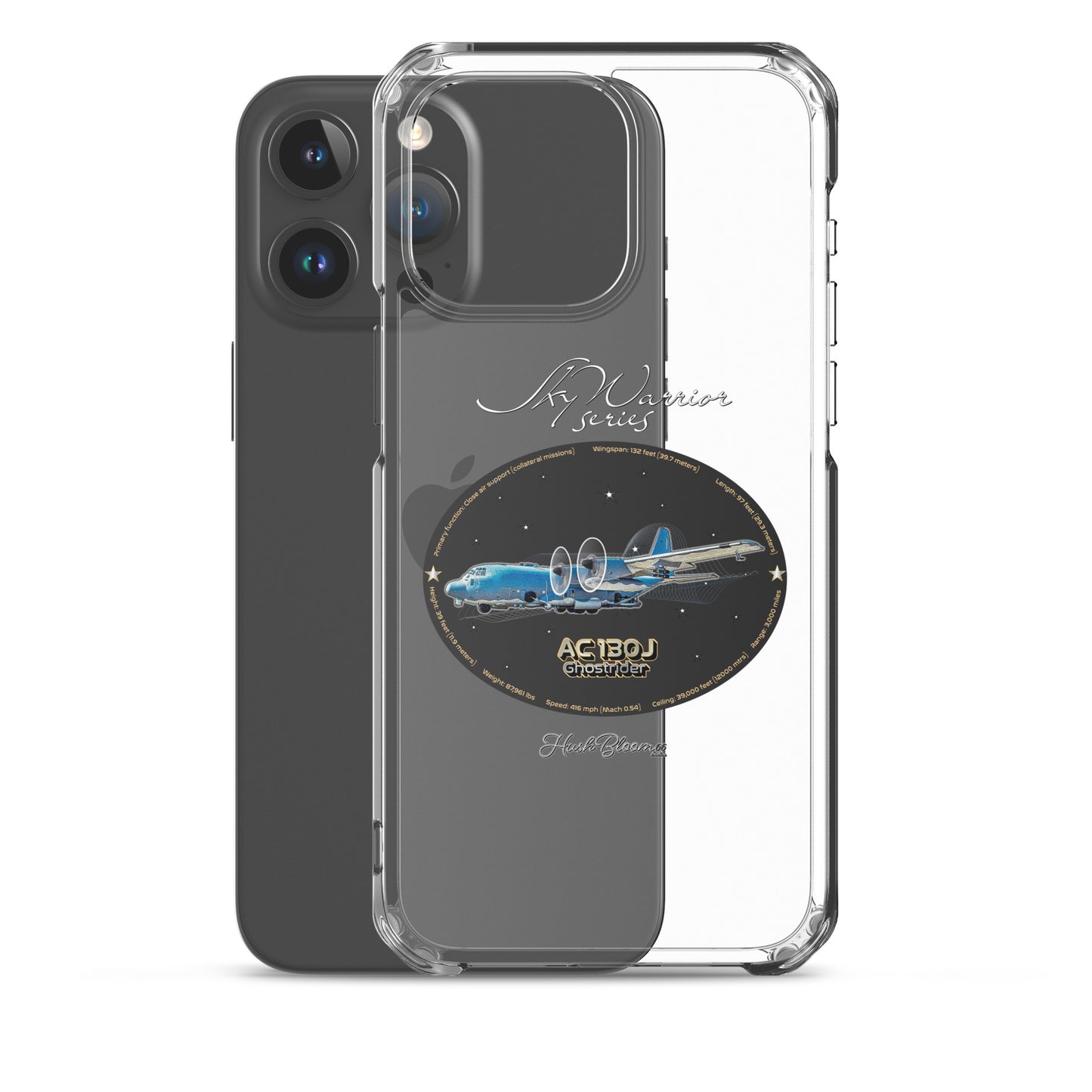 AC130J Ghostrider Clear Case for iPhone