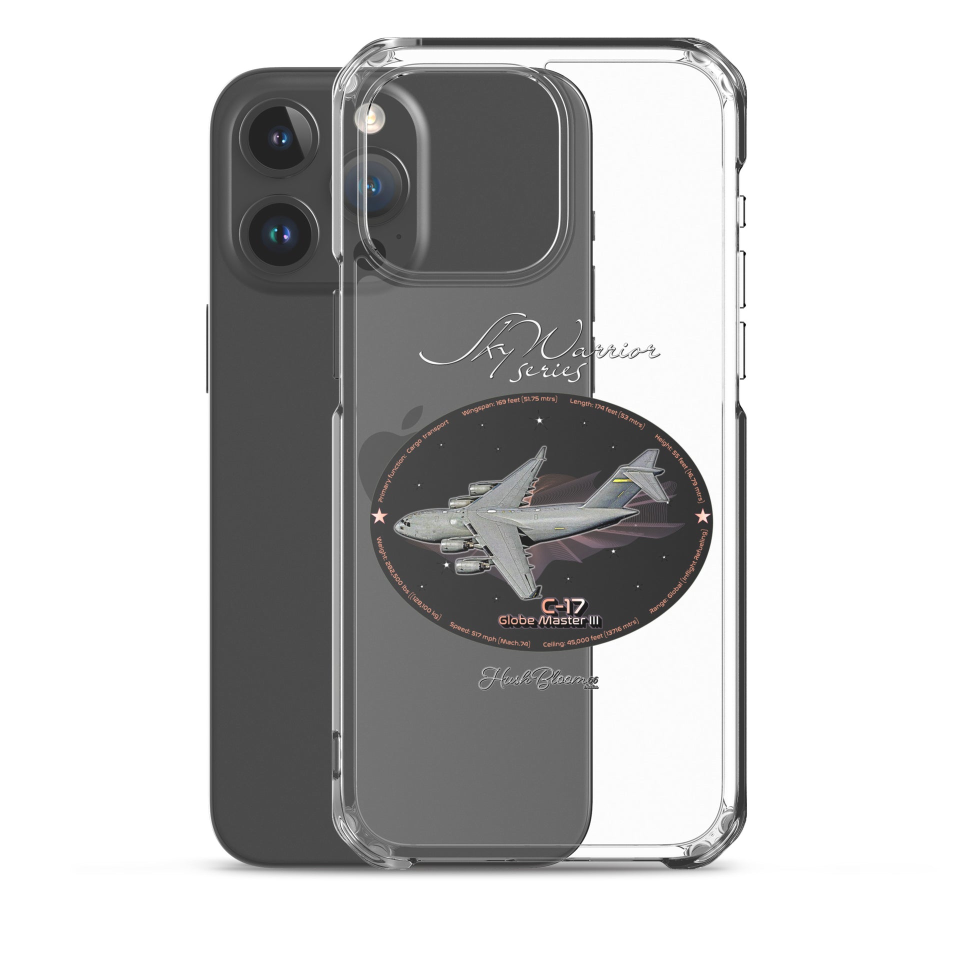 C17 Globe Master III Clear Case for iPhone