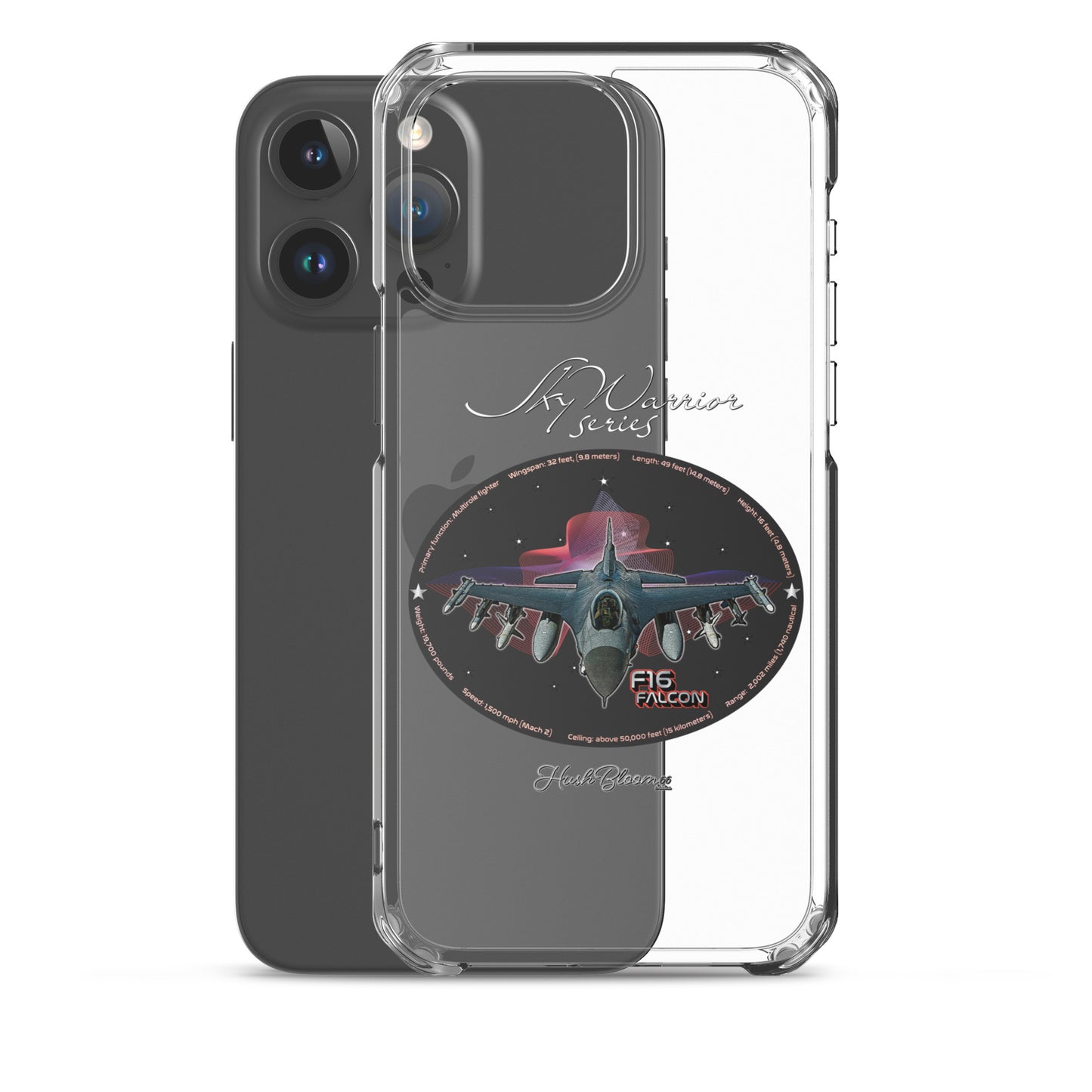 F16 Falcon Clear Case for iPhone