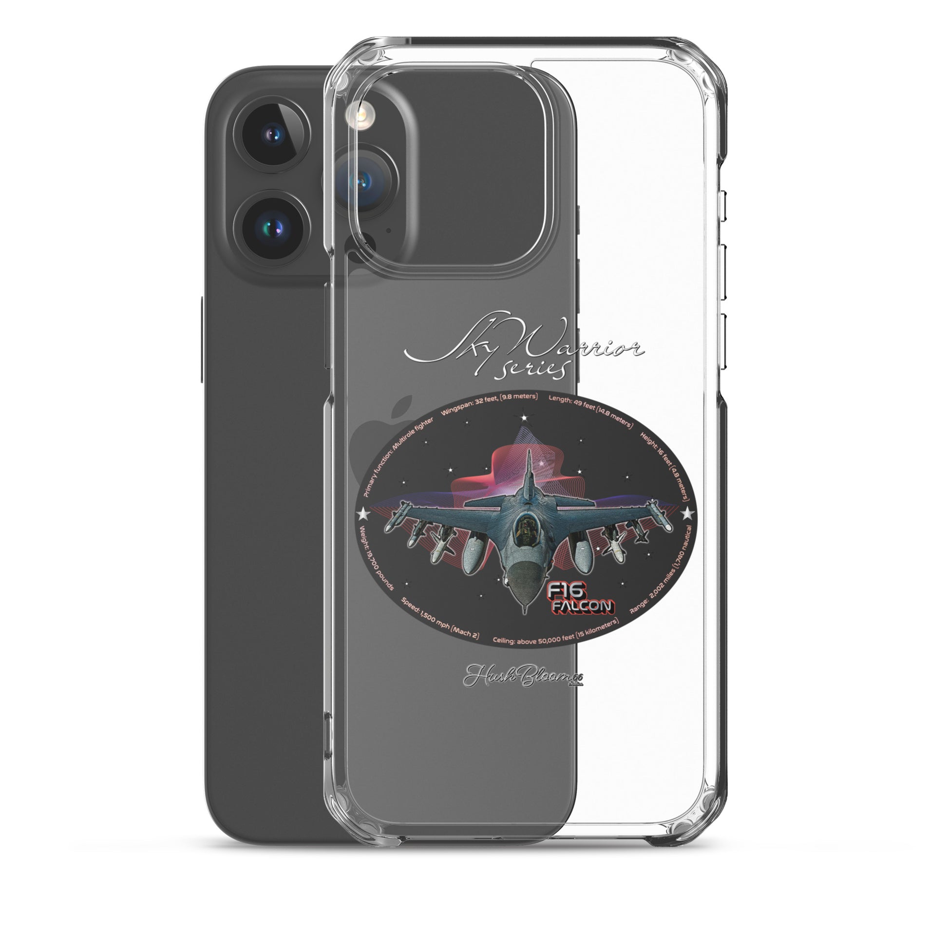 F16 Falcon Clear Case for iPhone